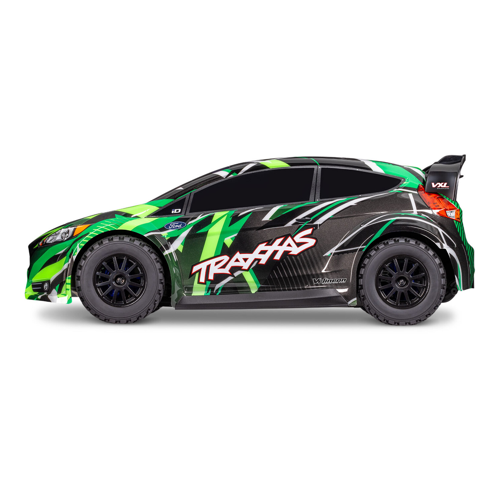 Traxxas 742764GRN - Ford Fiesta ST Rally Car - Green