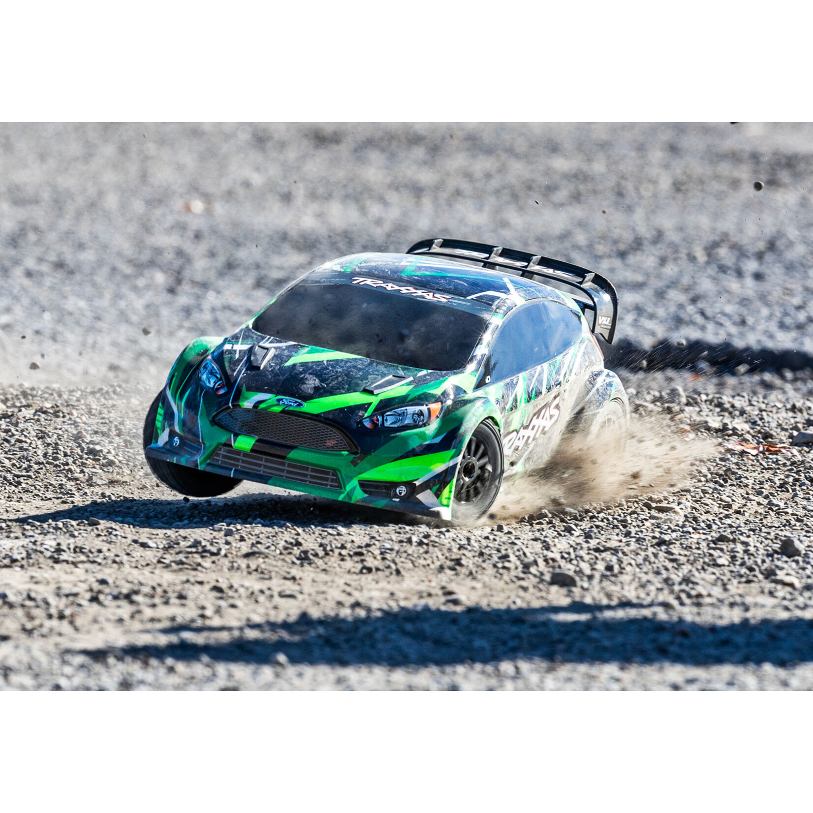 Traxxas 742764GRN - Ford Fiesta ST Rally Car - Green