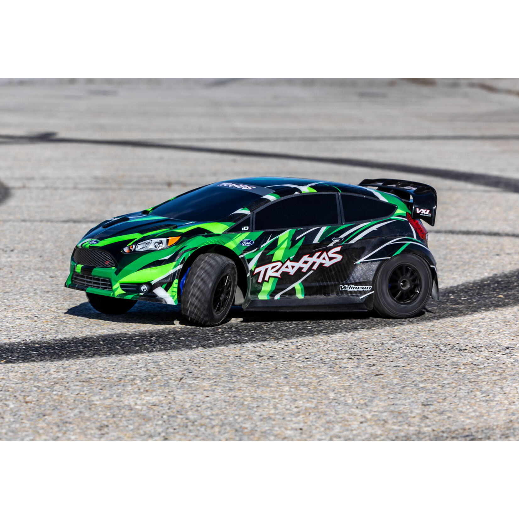 Traxxas 742764GRN - Ford Fiesta ST Rally Car - Green