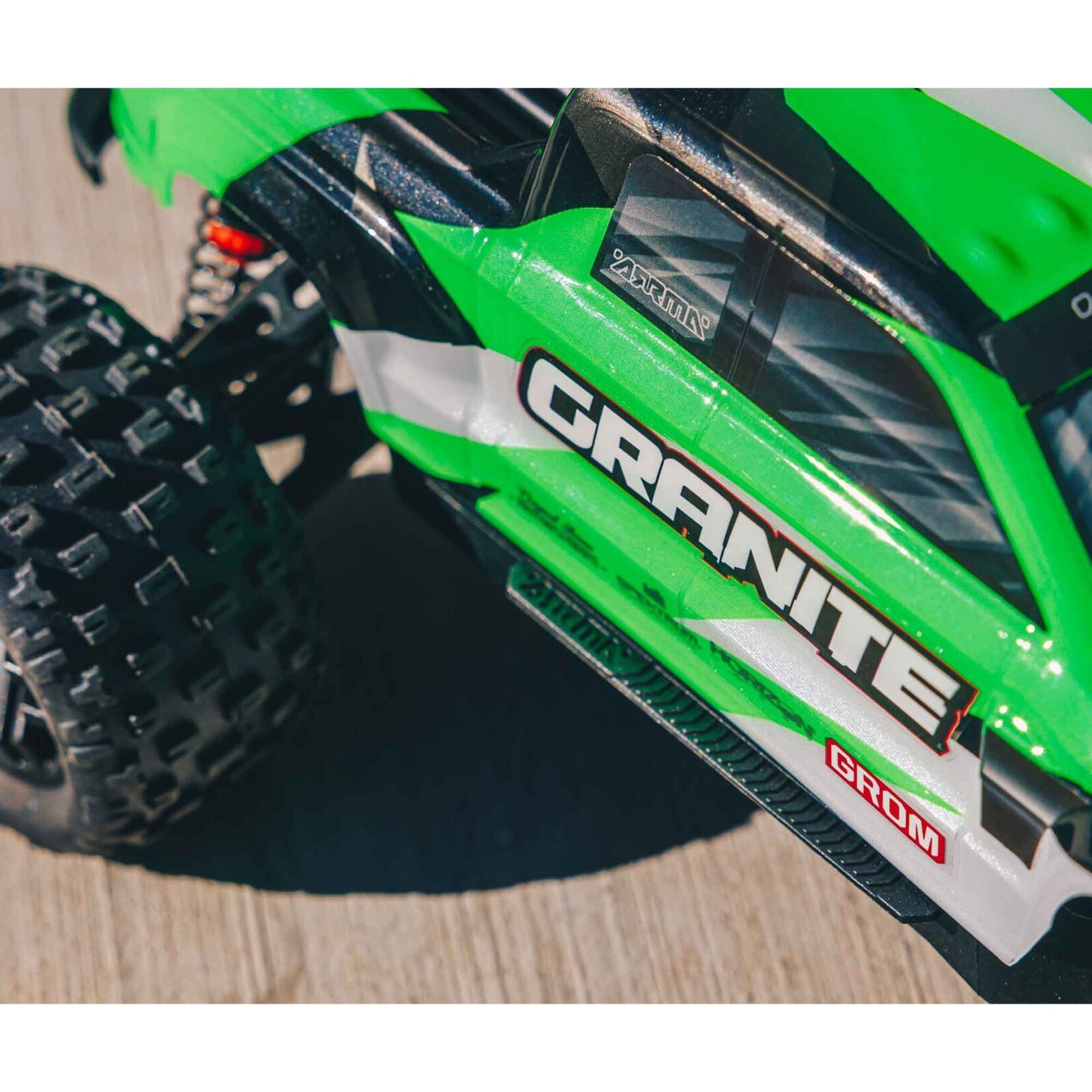 Arrma 1/18 Granite GROM MEGA 380 Brushed 4x4 Monster Truck, RTR - Green