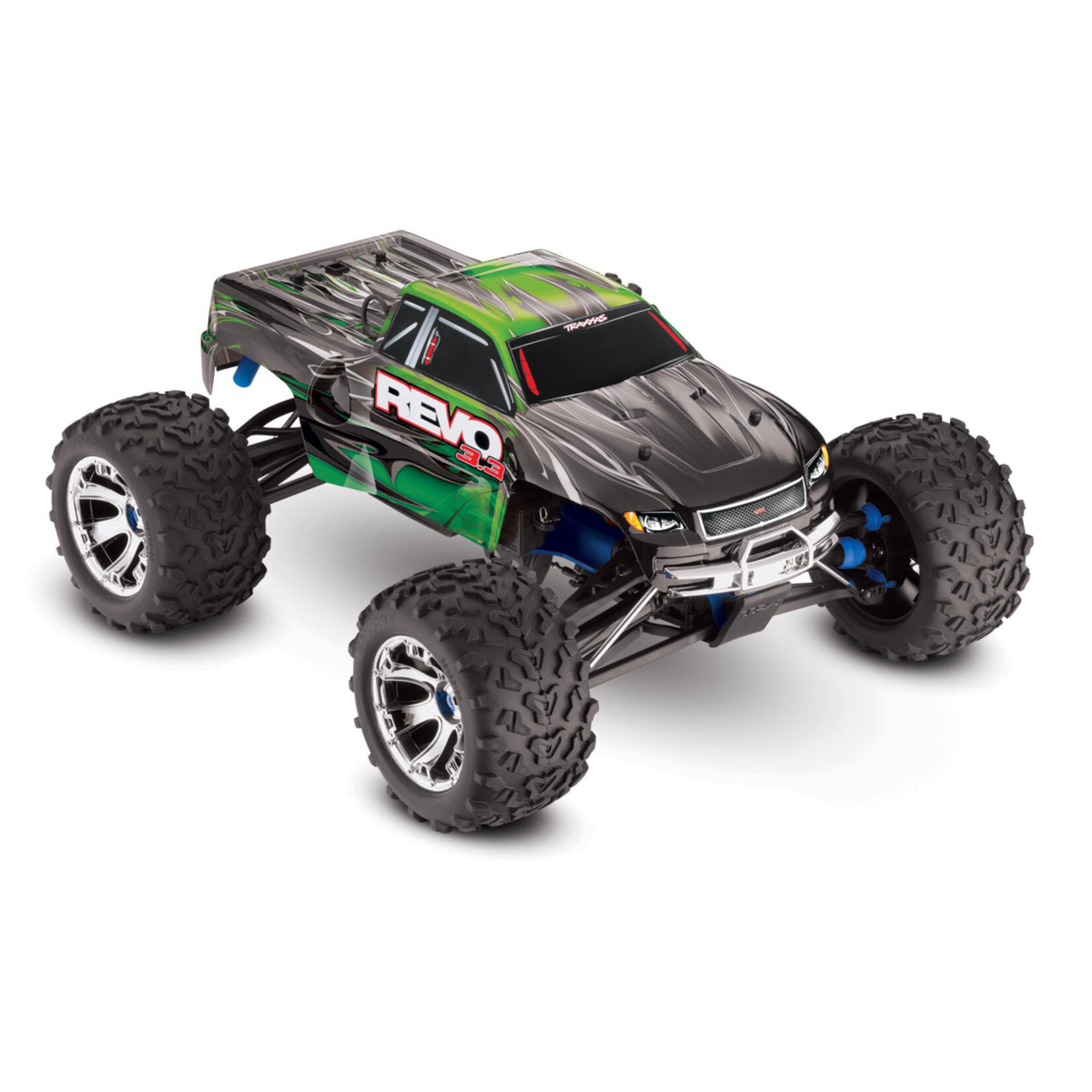 Traxxas 1/10 Revo 3.3 4WD Nitro Monster Truck - Green