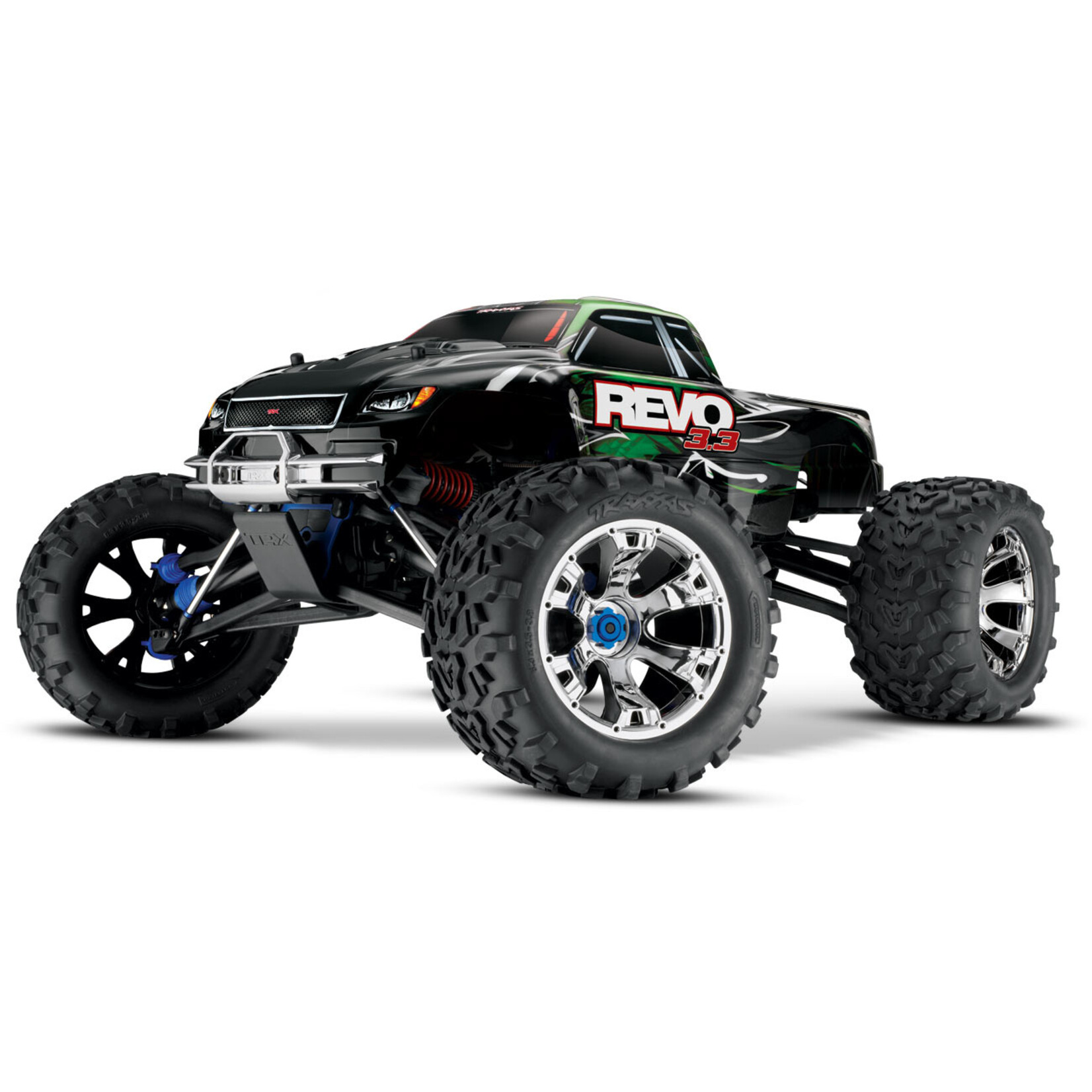 Traxxas 1/10 Revo 3.3 4WD Nitro Monster Truck - Green