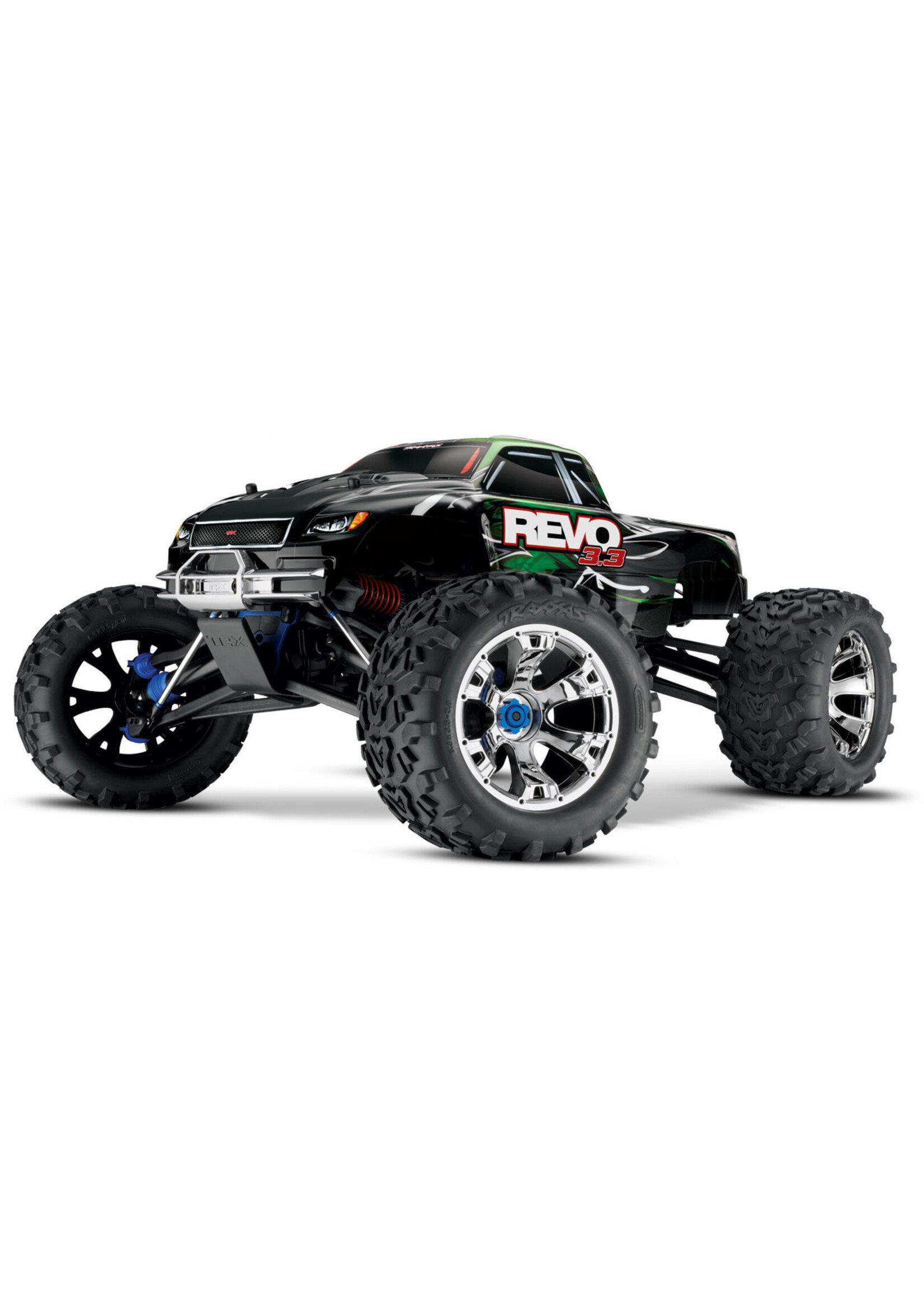 Traxxas 1/10 Revo 3.3 4WD Nitro Monster Truck - Green