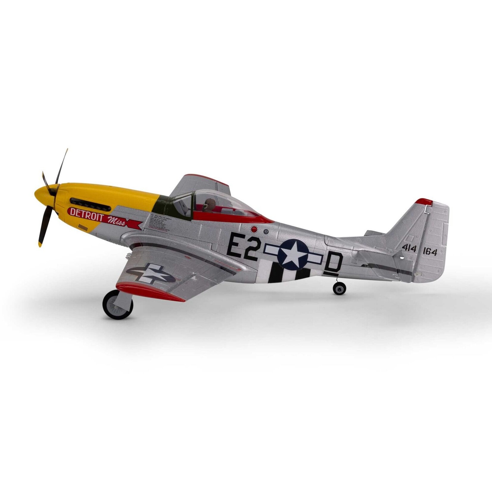 E-flite EFLU7350 - UMX P-51D "Detroit Miss" BNF Basic