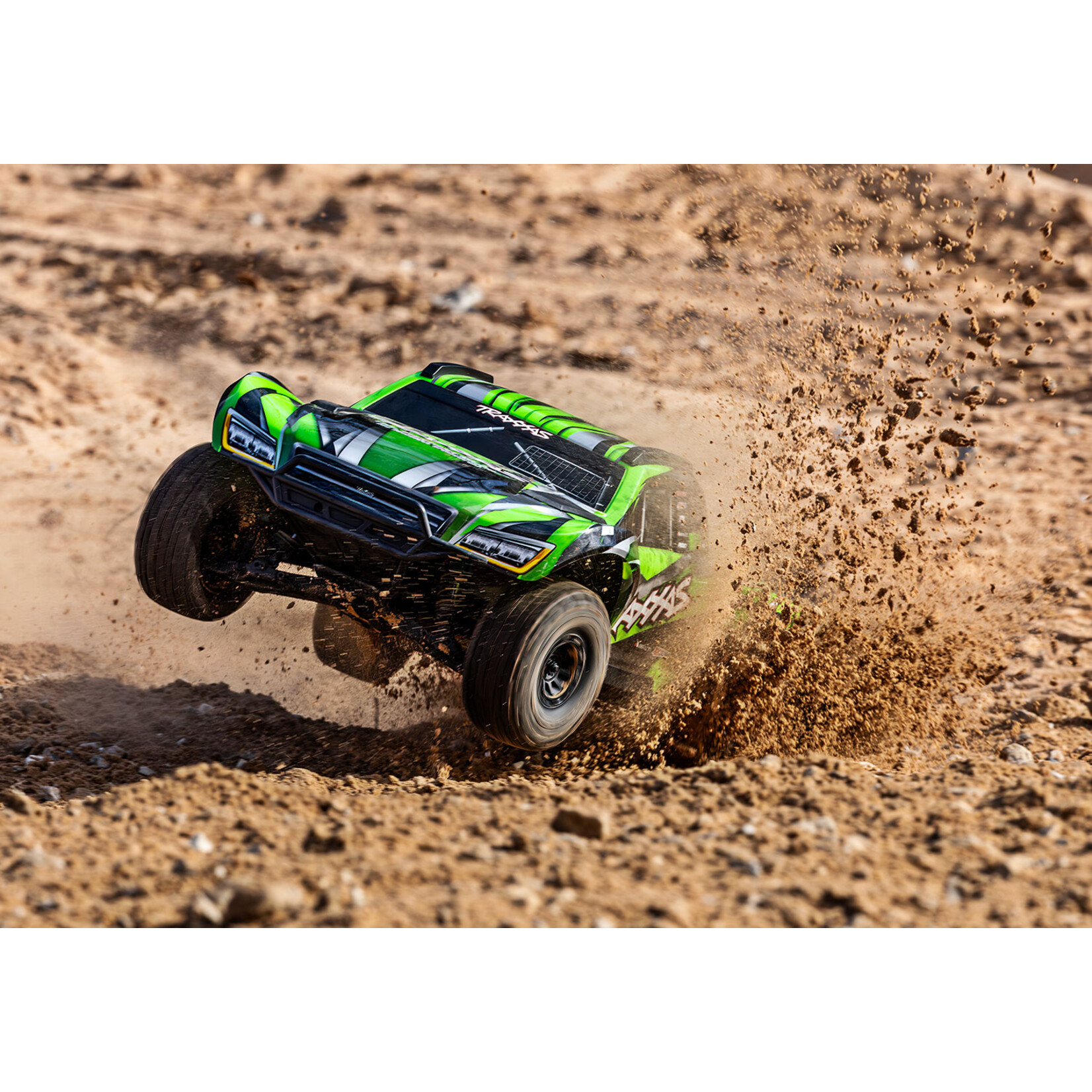 Traxxas 1020764GRN - Maxx Slash 4WD 6S Short Course Truck - Green