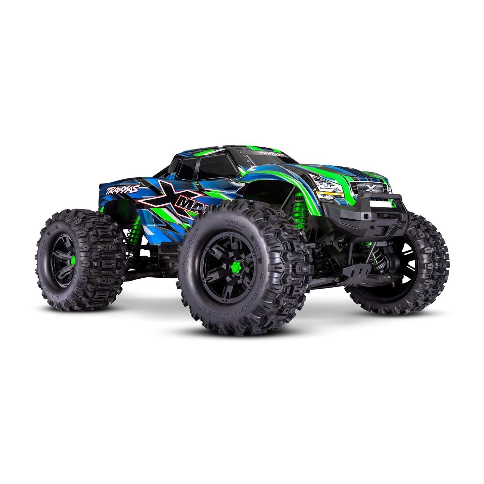 Traxxas 770964GRN - X-Maxx 8S ESC Belted Monster Truck - Green