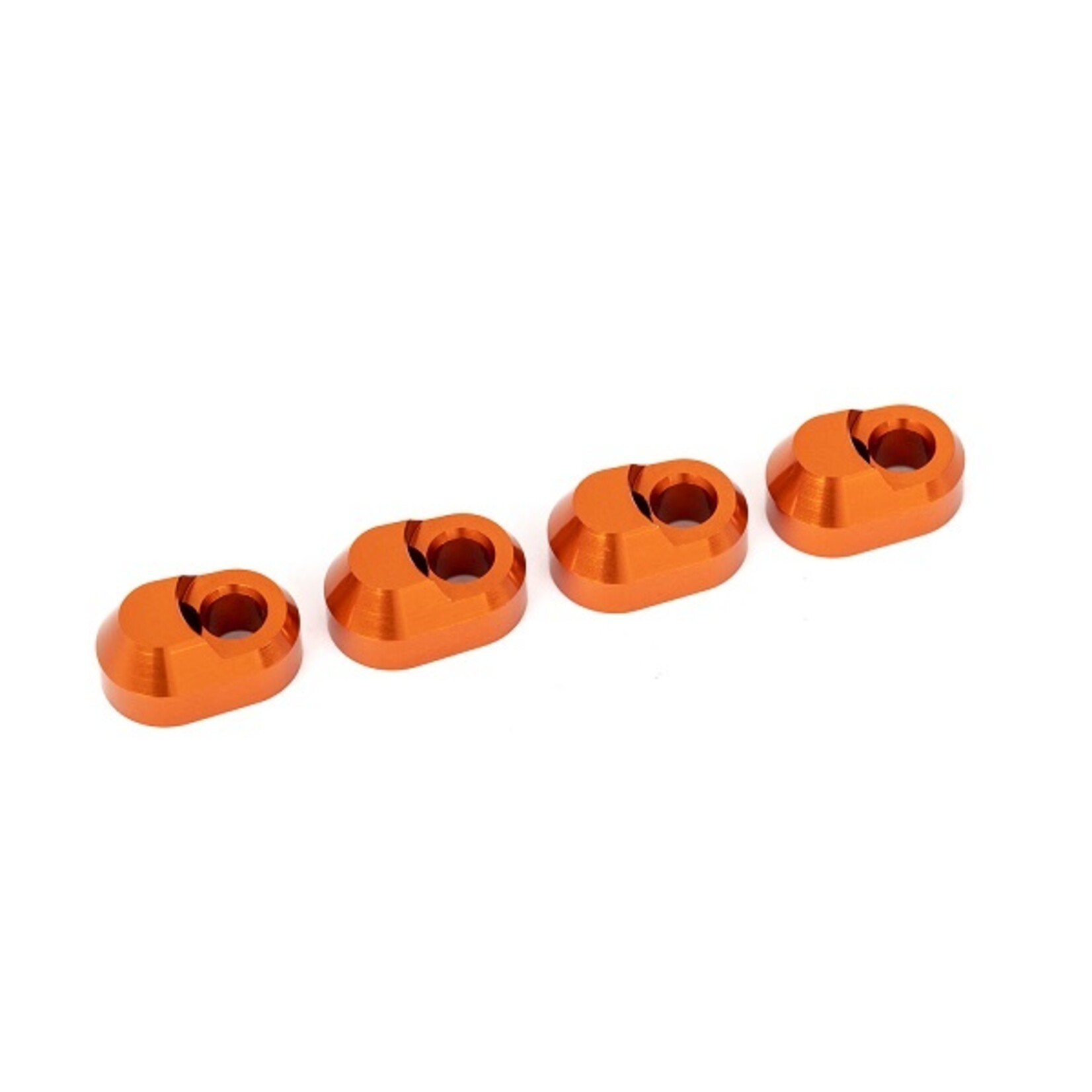 Traxxas 7743-ORNG - Aluminum Suspension Pin Retainer - Orange