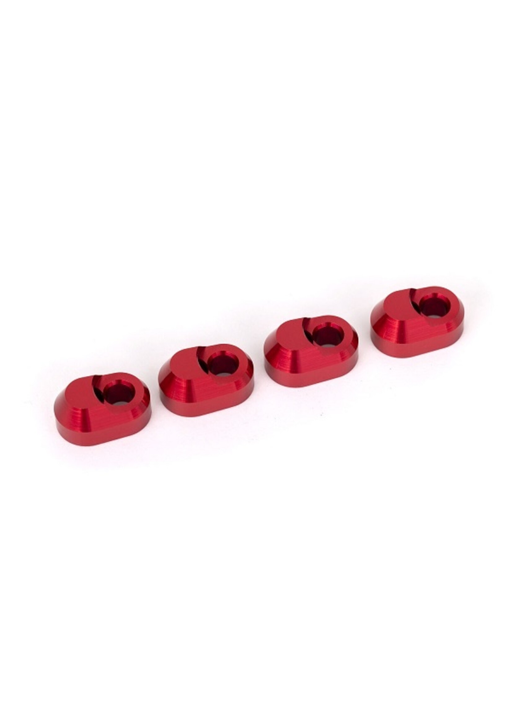 Traxxas 7743-RED - Aluminum Suspension Pin Retainer - Red