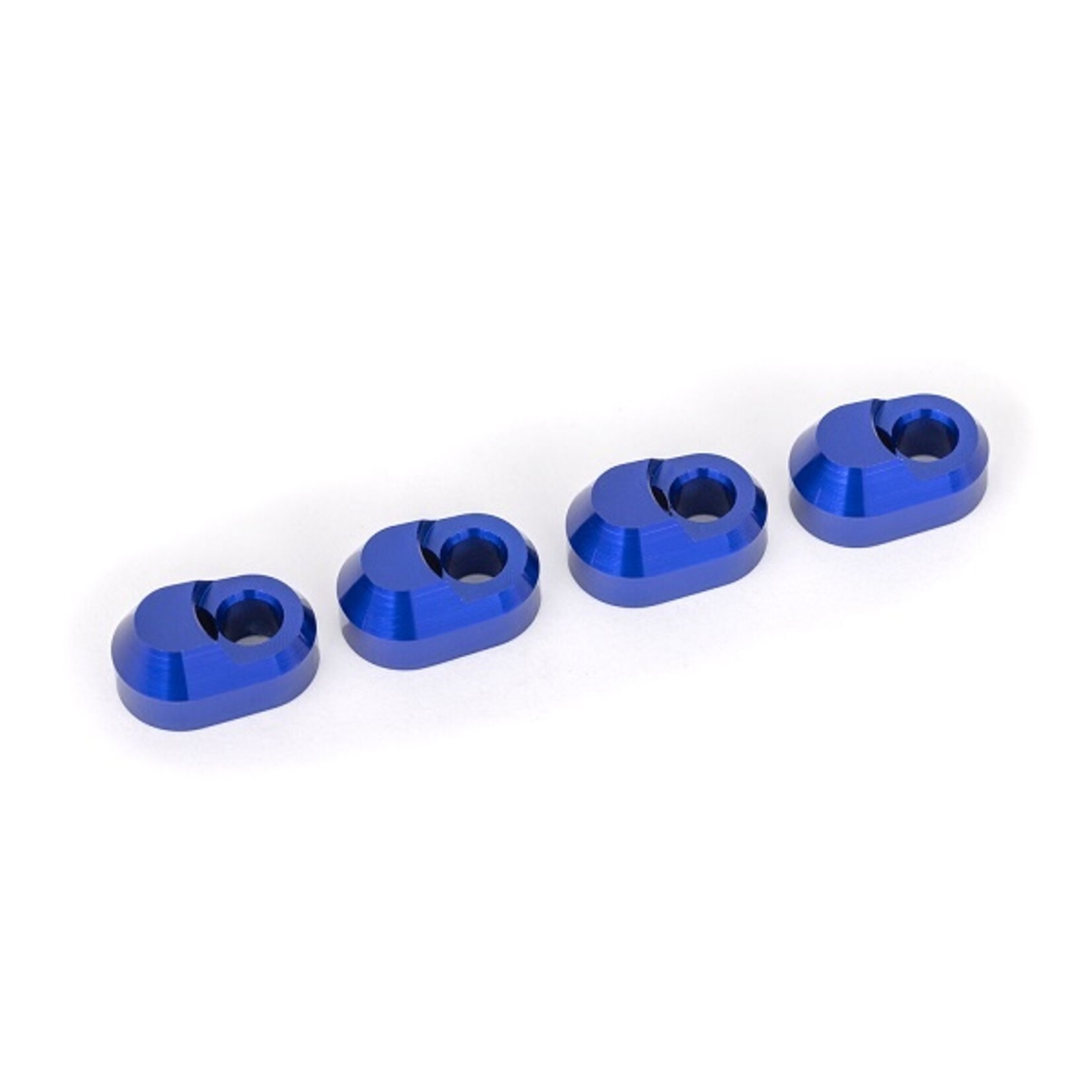 Traxxas 7743-BLUE - Aluminum Suspension Pin Retainer - Blue