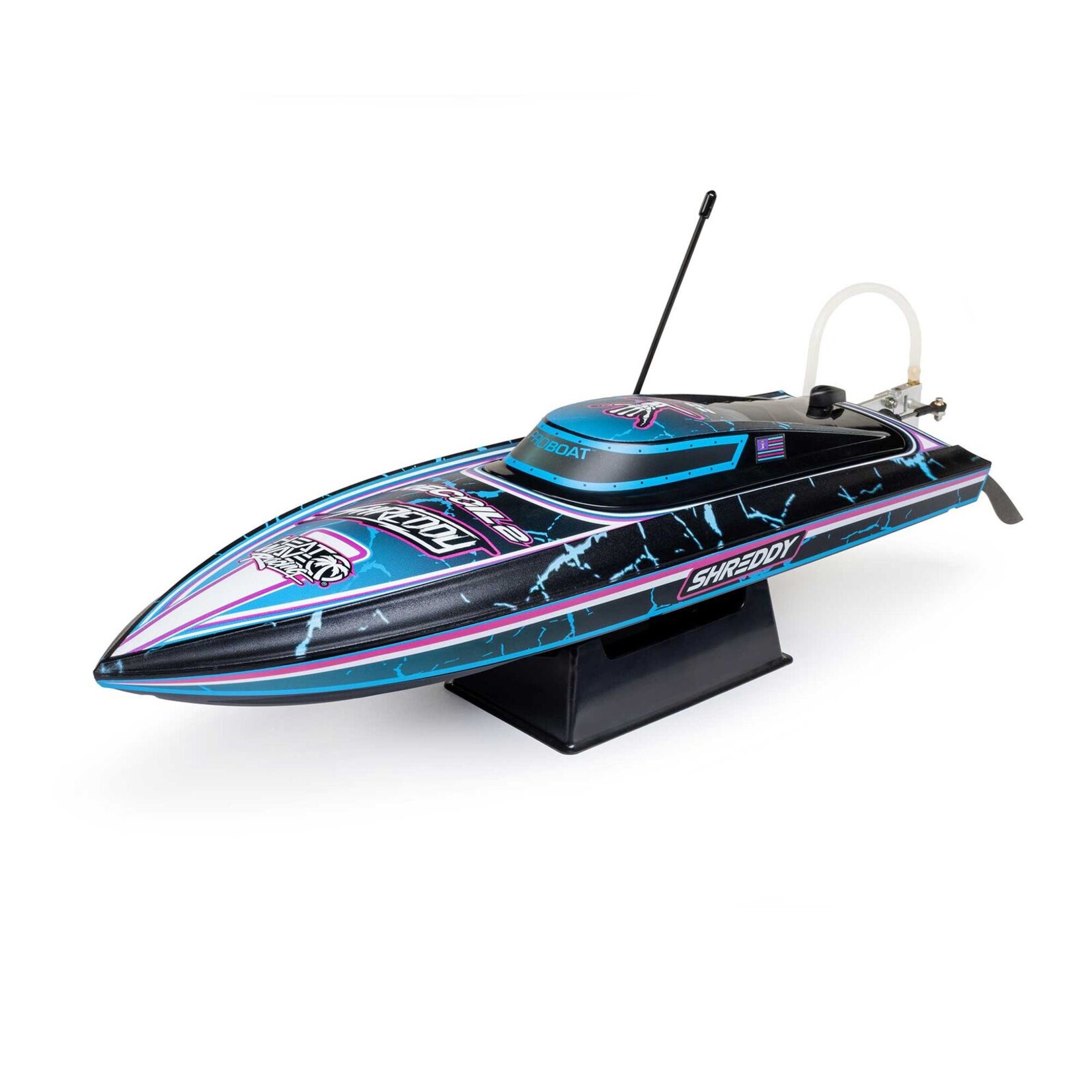 Pro Boat PRB08053T1 - Recoil 2 18" Self-Righting Deep-V Brushless Boat - Shreddy