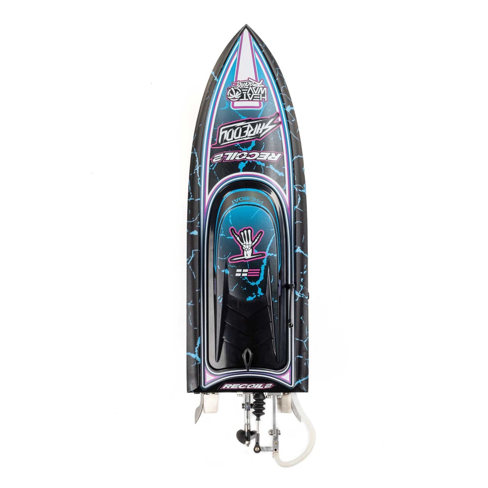 Pro Boat PRB08053T1 - Recoil 2 18" Self-Righting Deep-V Brushless Boat - Shreddy