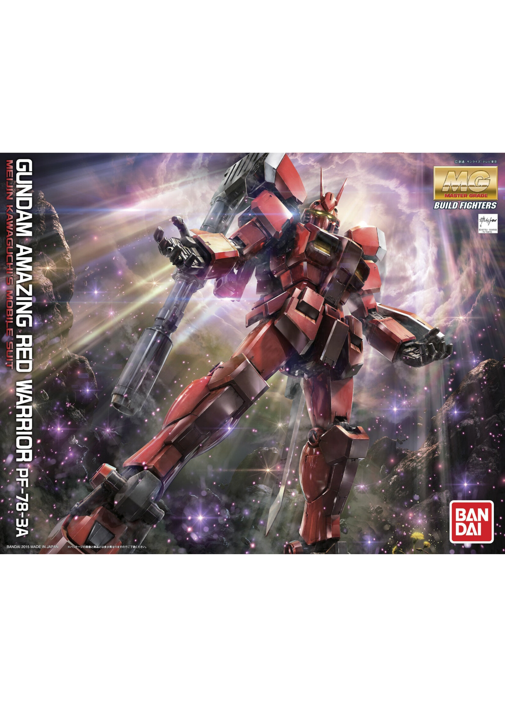 Bandai 2313211 - MG 1/100 "Gundam Build Fighters Try" Amazing Red Warrior
