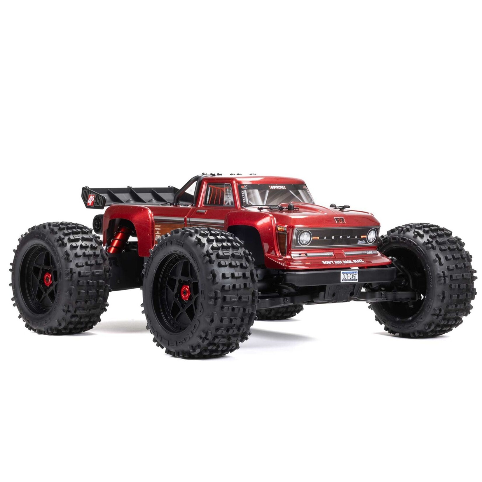 Arrma 1/10 Outcast 4x4 4S V2 BLX Stunt Truck - Red