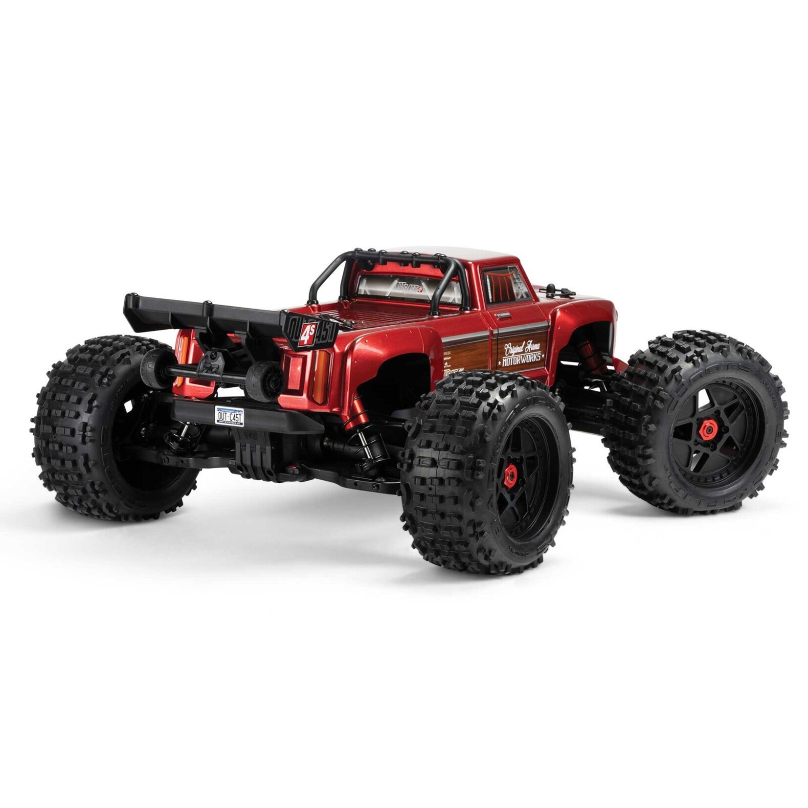 Arrma 1/10 Outcast 4x4 4S V2 BLX Stunt Truck - Red