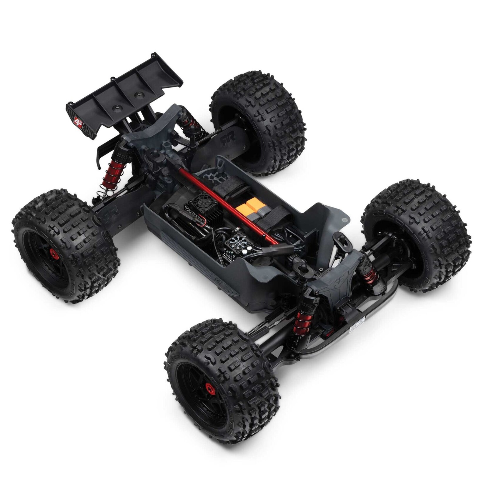 Arrma 1/10 Outcast 4x4 4S V2 BLX Stunt Truck - Red