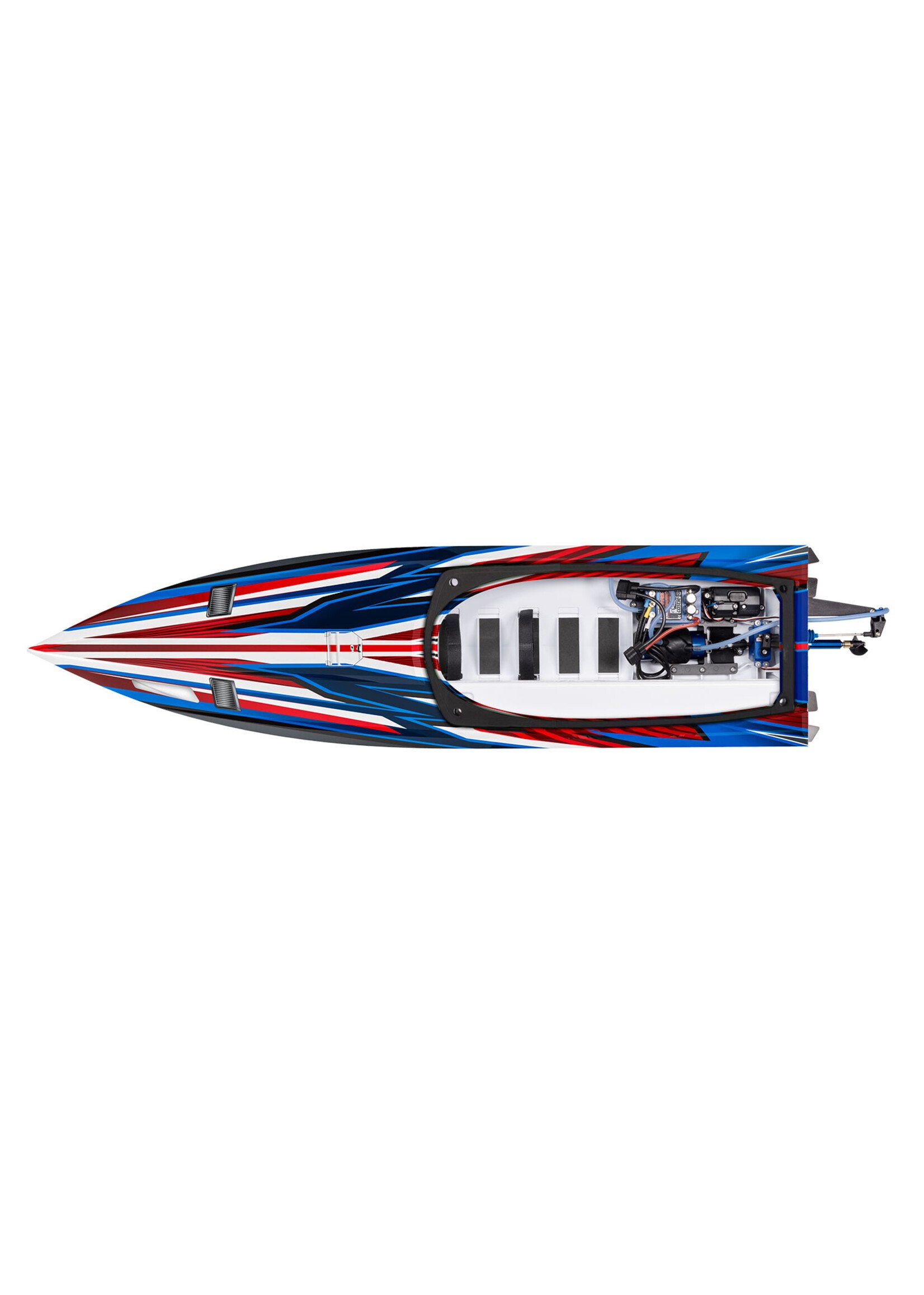 Traxxas 1030764RED - Spartan 36" SR Boat - Red