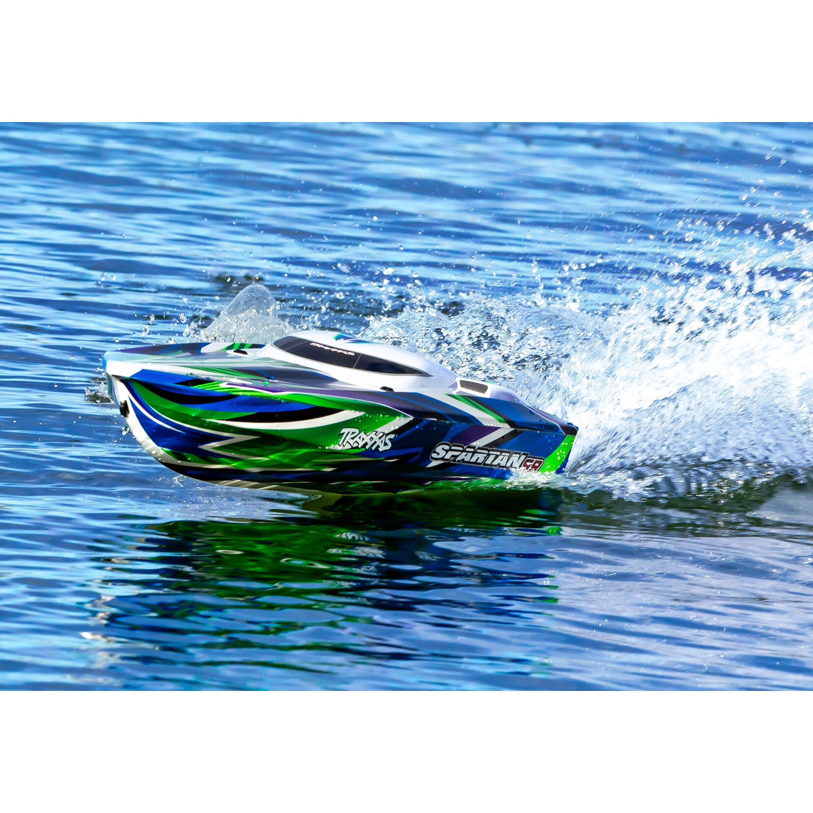 Traxxas 1030764GRN - Spartan 36" SR Boat - Green