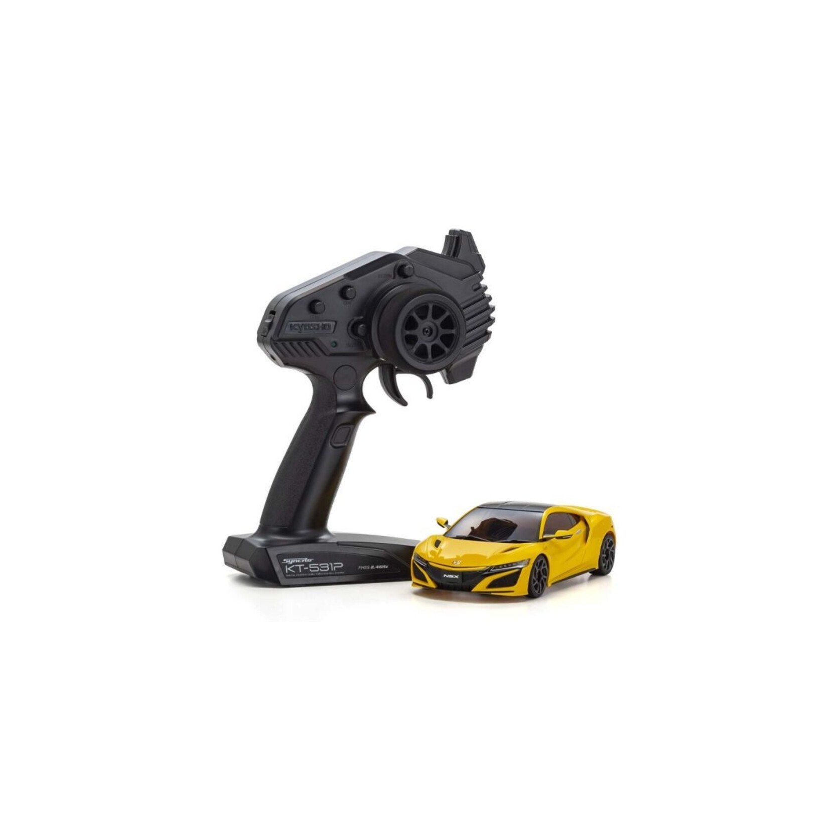 Kyosho MINI-Z RWD Honda NSX 130R II MR-03, Readyset - Yellow Pearl