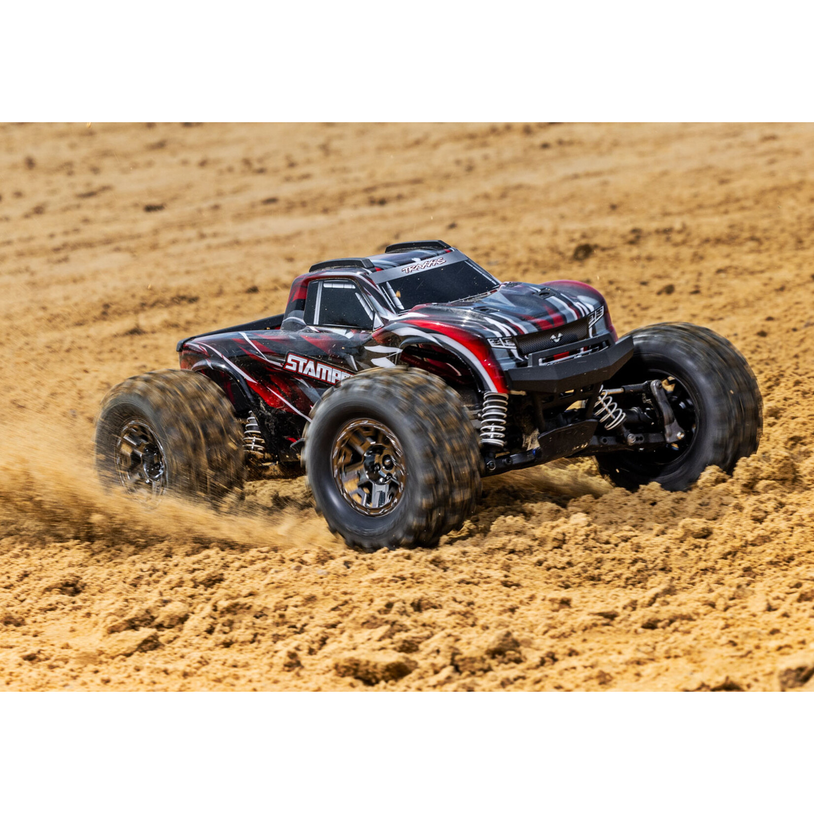 Traxxas 903764RED - Stampede 4x4 VXL HD - Red