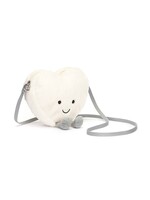 Jellycat Amuseable Cream Heart Bag