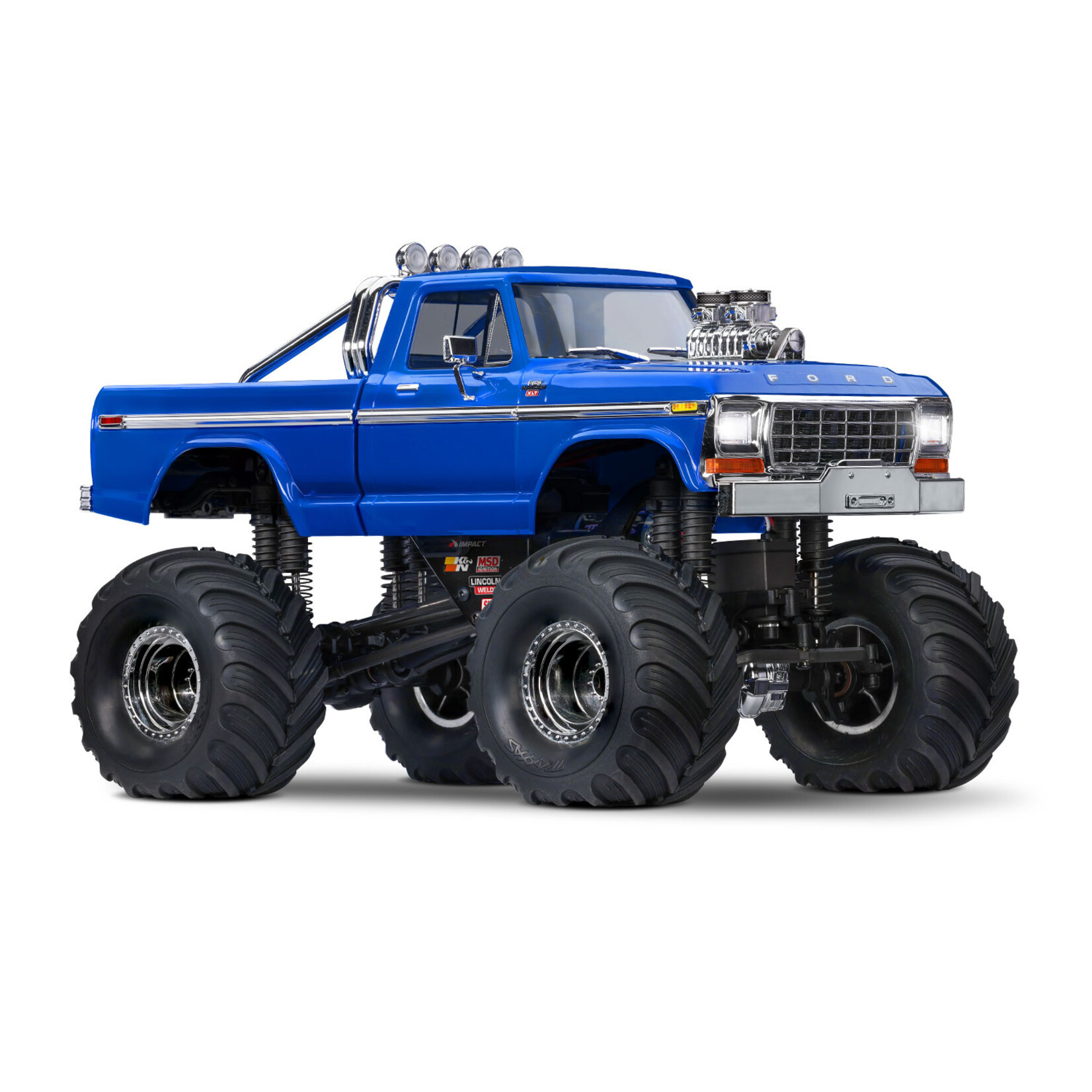 Traxxas 980441BLUE - TRX-4MT F150 Monster Truck - Blue