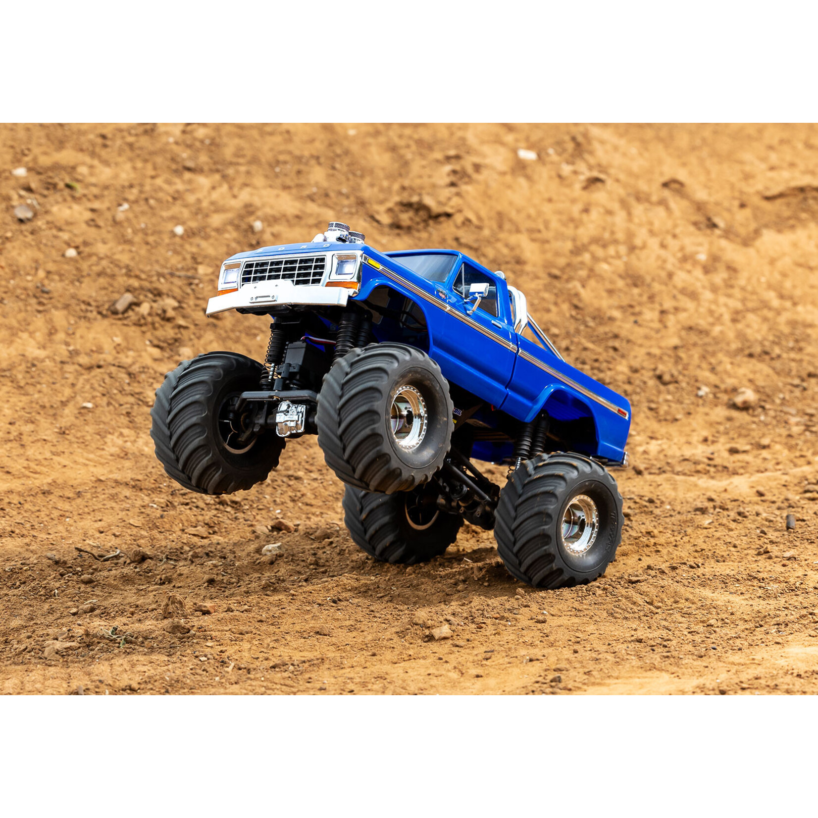 Traxxas 980441BLUE - TRX-4MT F150 Monster Truck - Blue