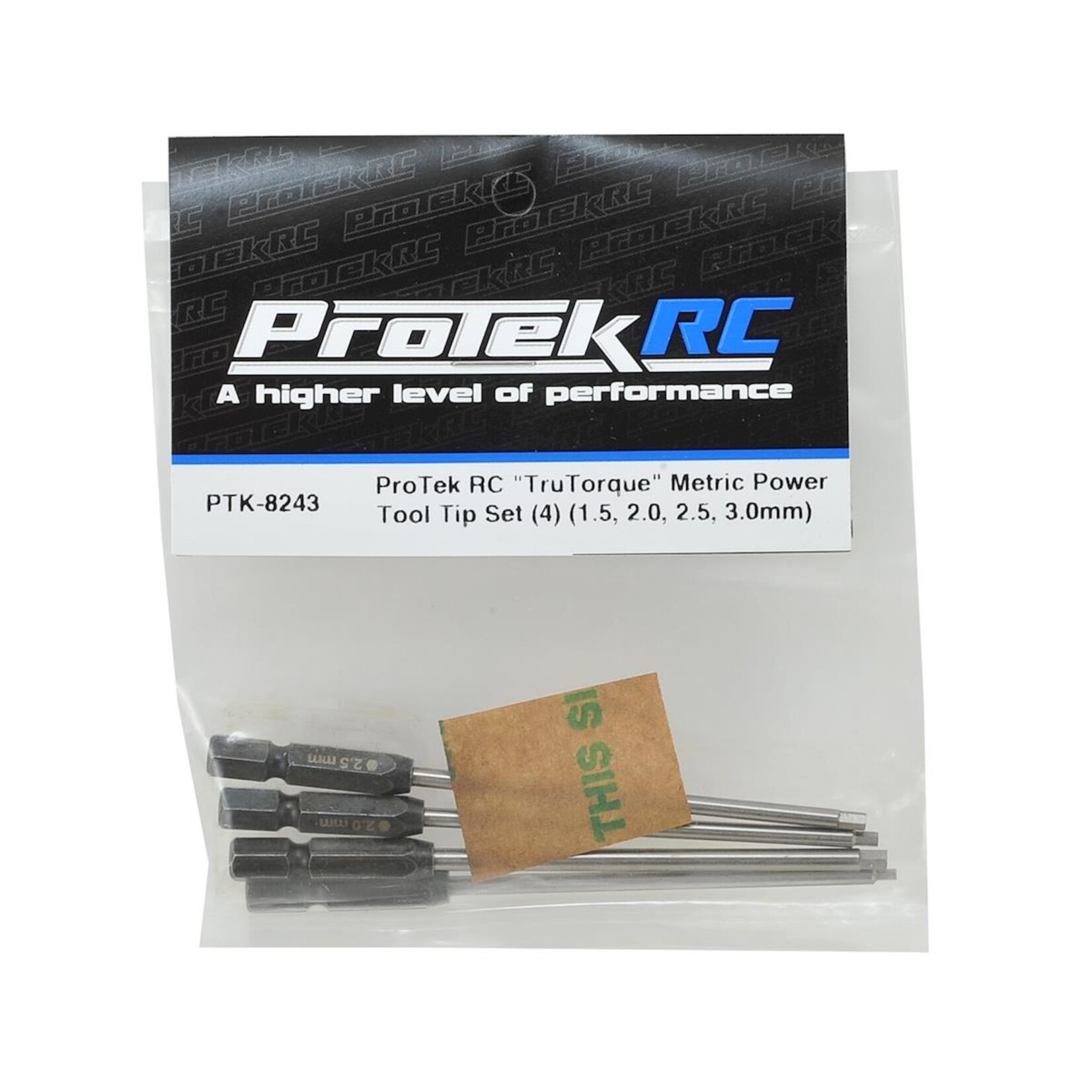 Pro-Tek RC PTK-8243 - TruTorque Metric Power Tool Tips