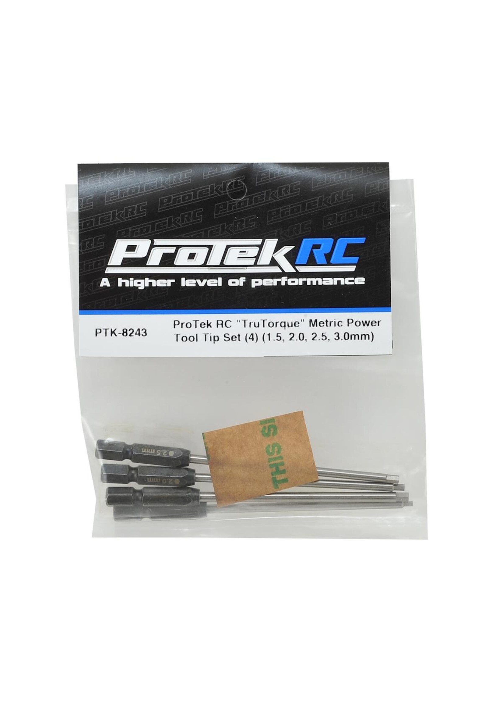 Protek RC PTK-8243 - TruTorque Metric Power Tool Tips