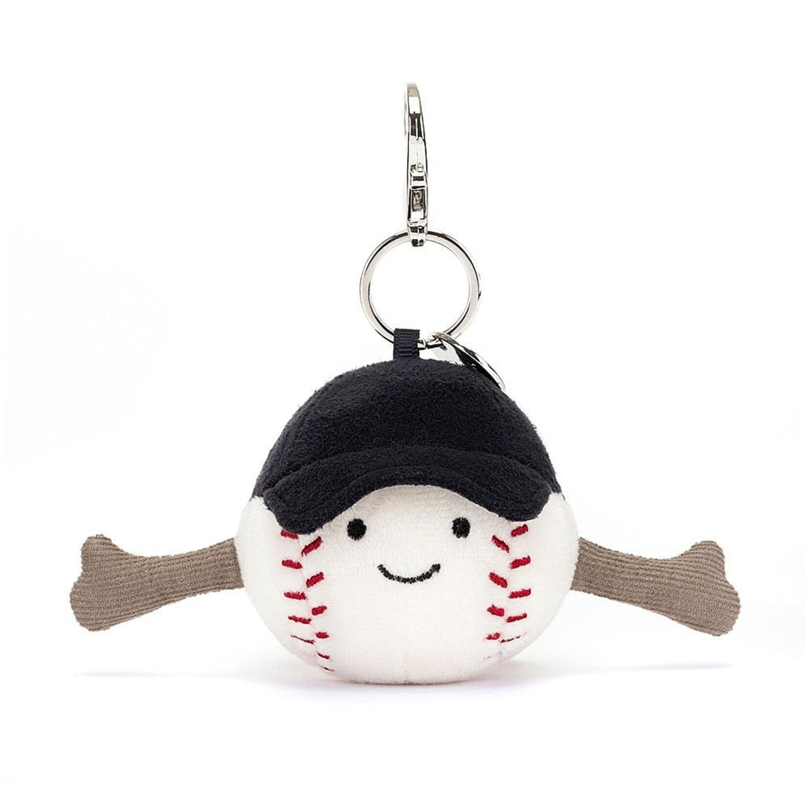 Jellycat Amuseables Sports - Baseball Bag Charm
