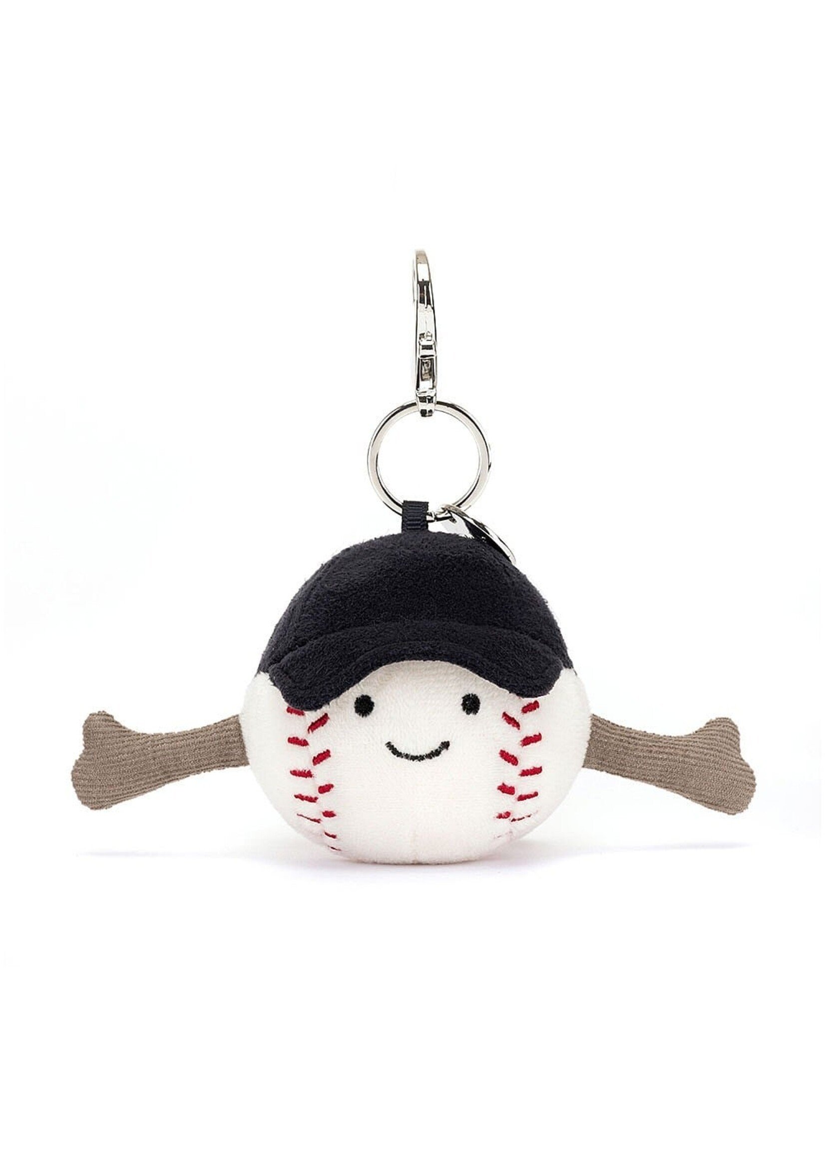 Jellycat Amuseables Sports - Baseball Bag Charm
