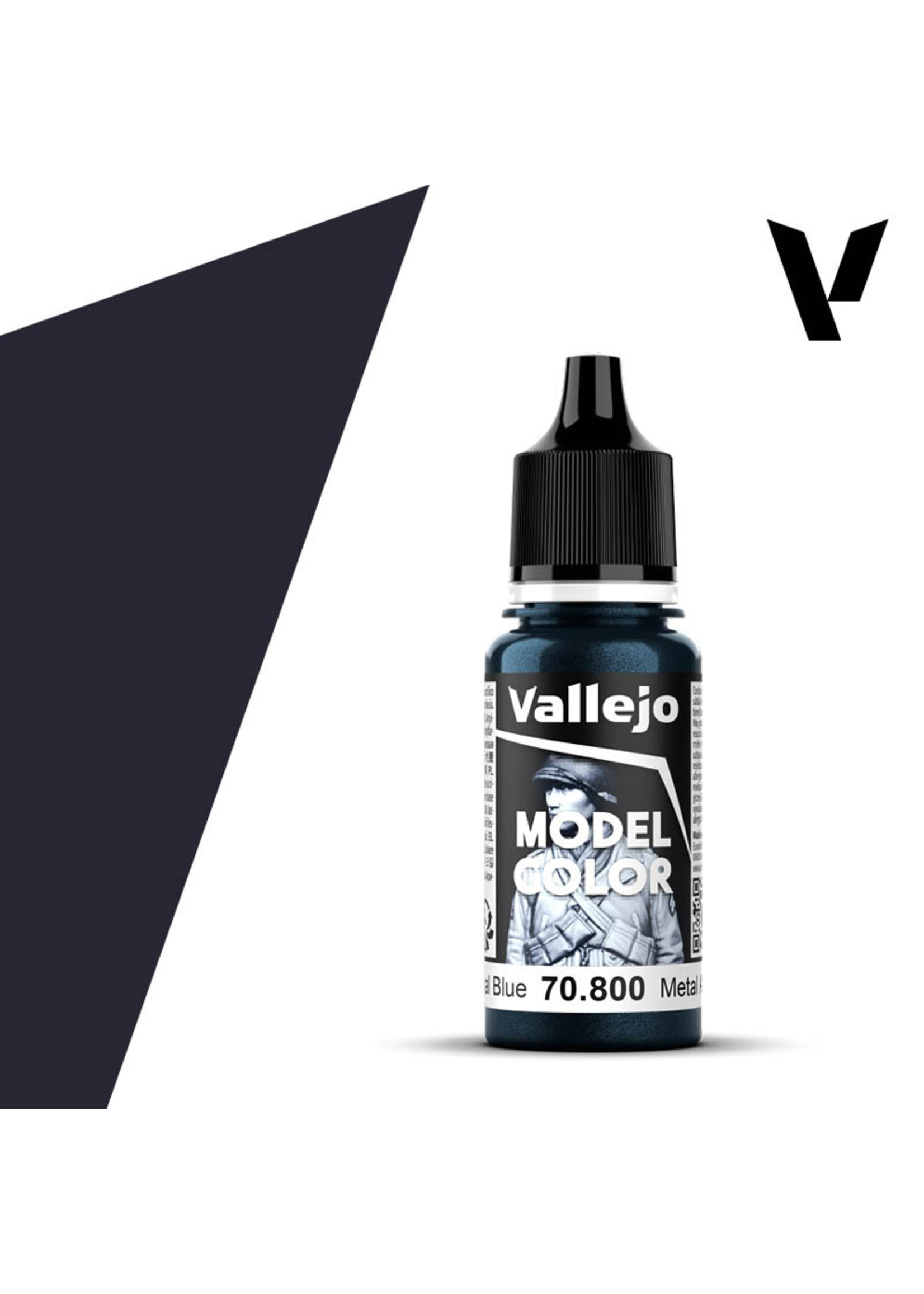 Vallejo 70.800 - Model Color Gunmetal Blue (18ml)