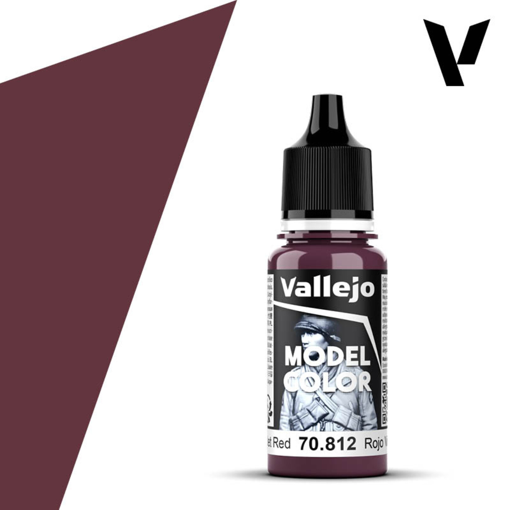 Vallejo 70.812 - Model Color Violet Red (18ml)