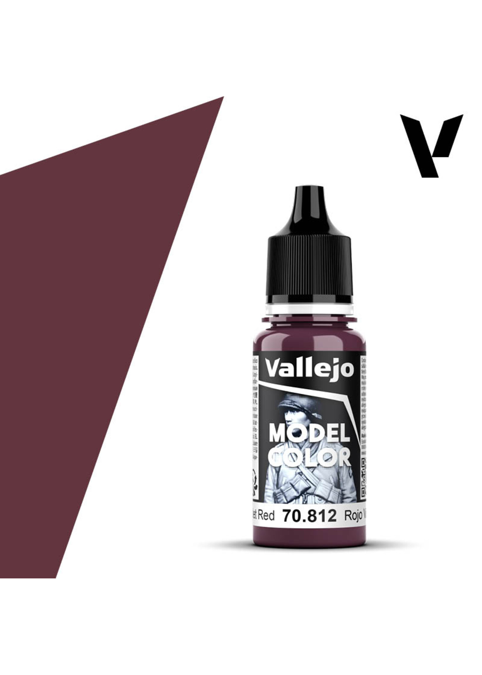 Vallejo 70.812 - Model Color Violet Red (18ml)