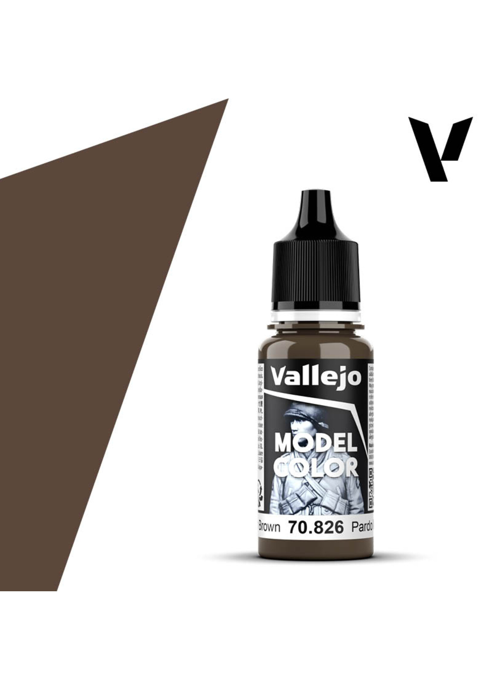 Vallejo 70.826 - Model Color German Camouflage Medium Brown (18ml)
