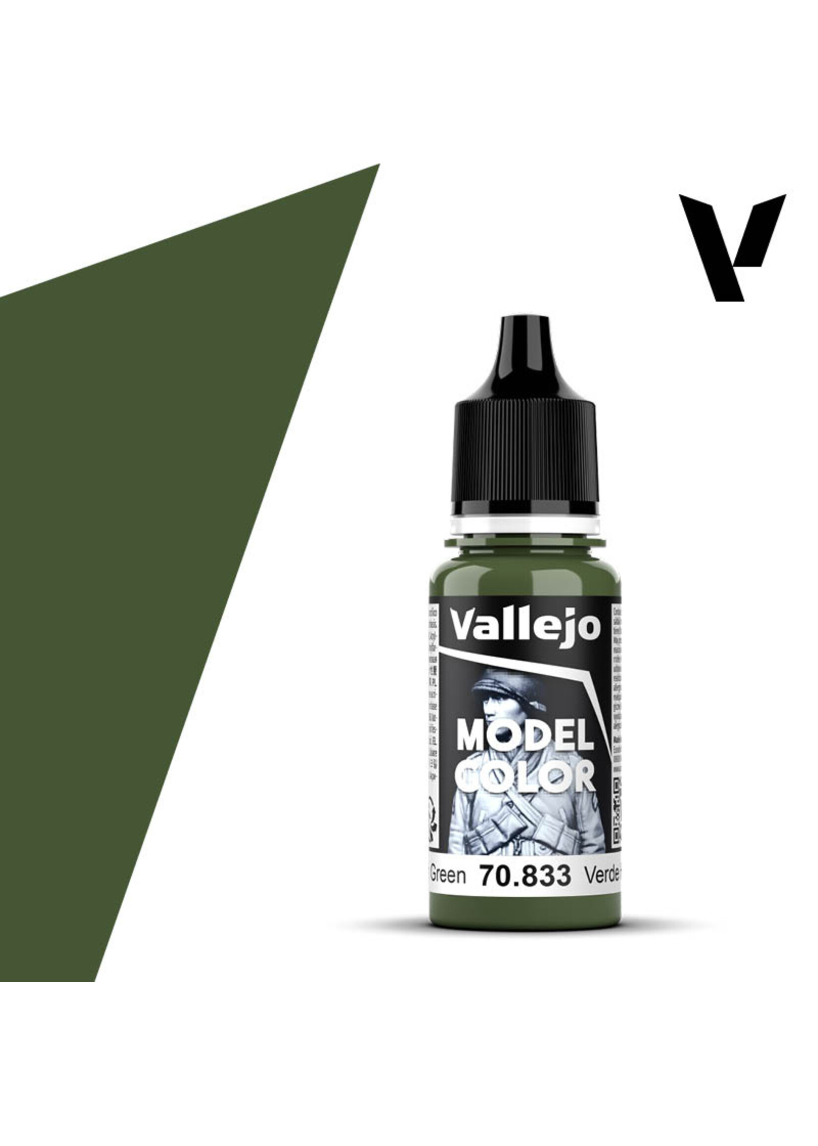 Vallejo 70.833 - Model Color German Camouflage Bright Green (18ml)