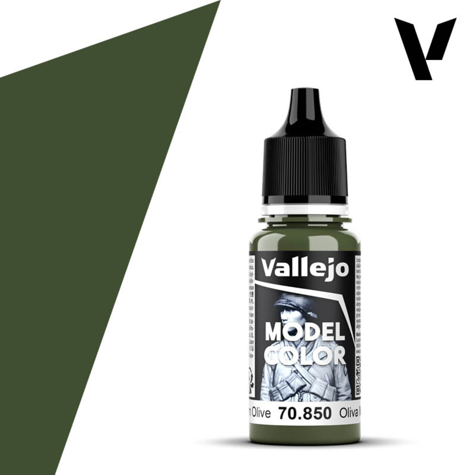Vallejo 70.850 - Model Color Medium Olive (18ml)