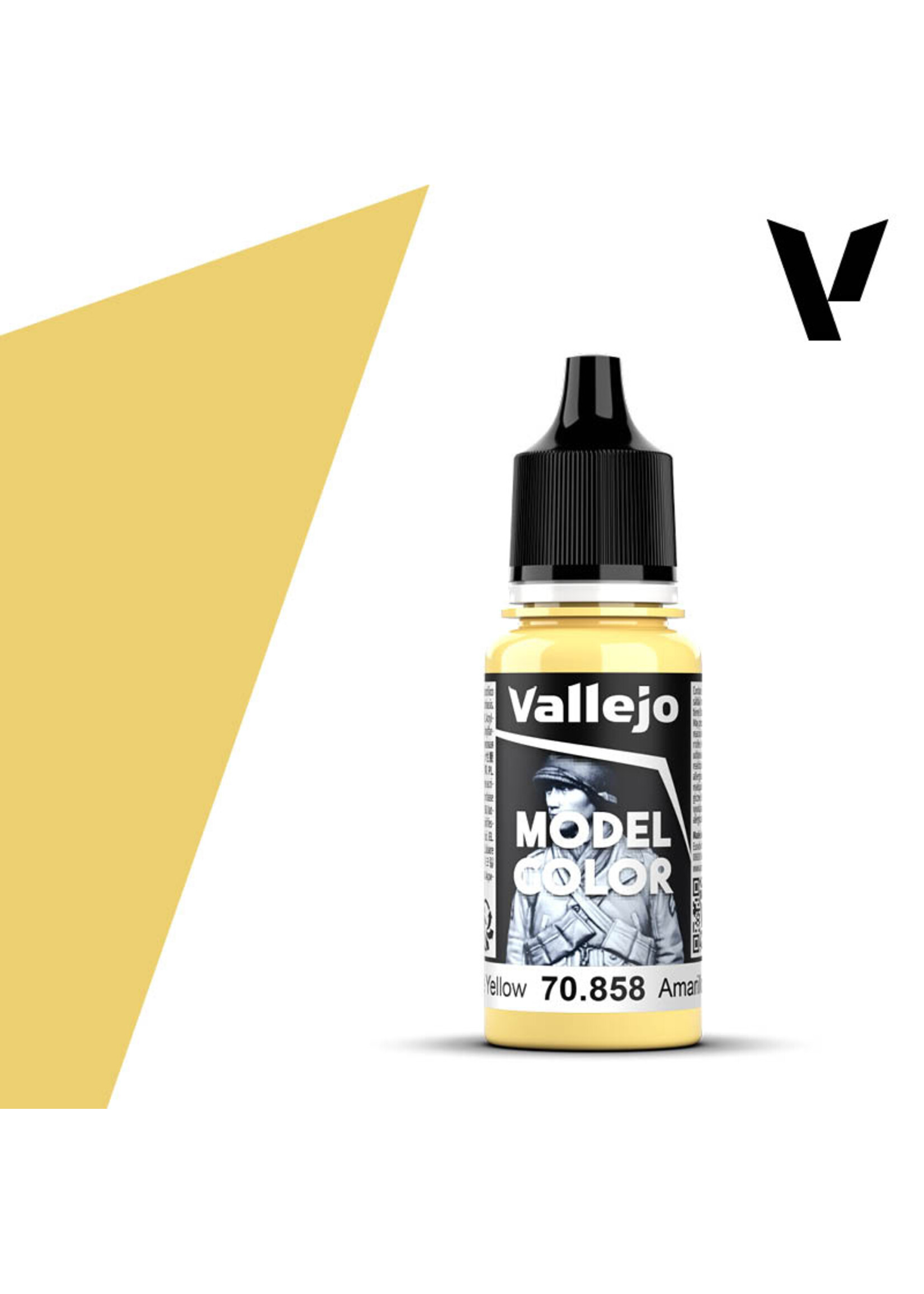 Vallejo 70.858 - Model Color Ice Yellow (18ml)