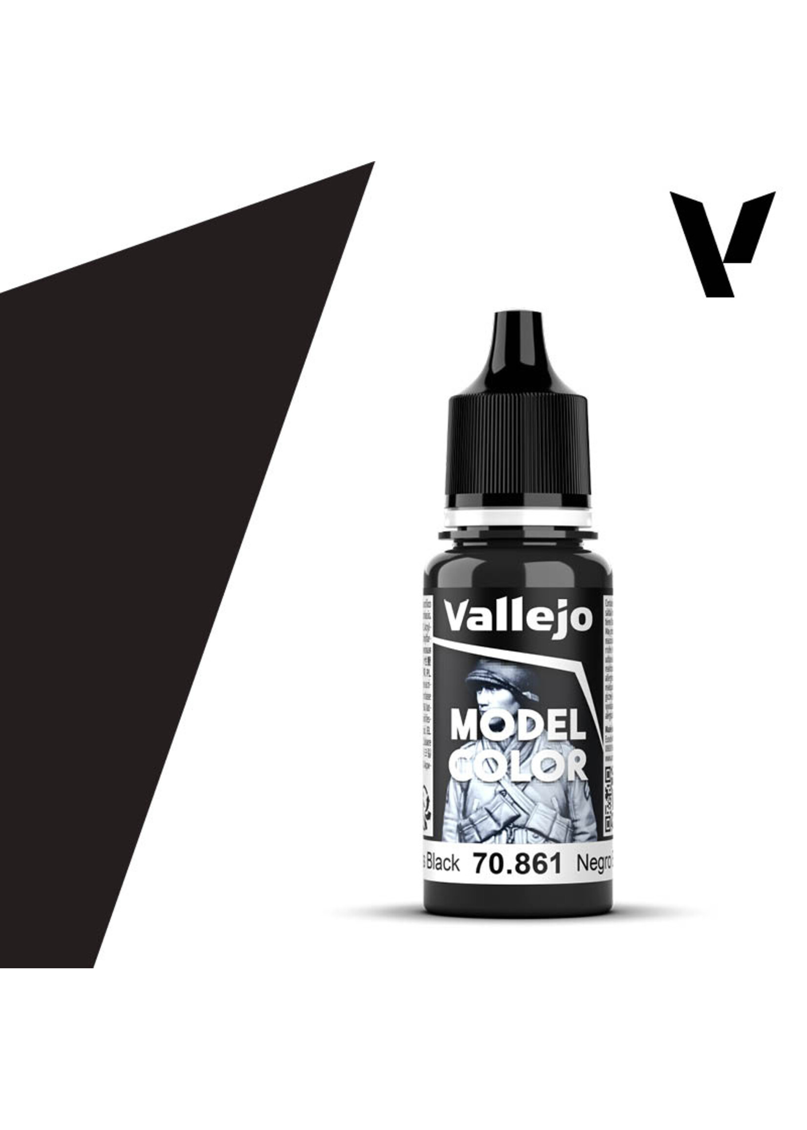 Vallejo 70.861 - Model Color Glossy Black (18ml)