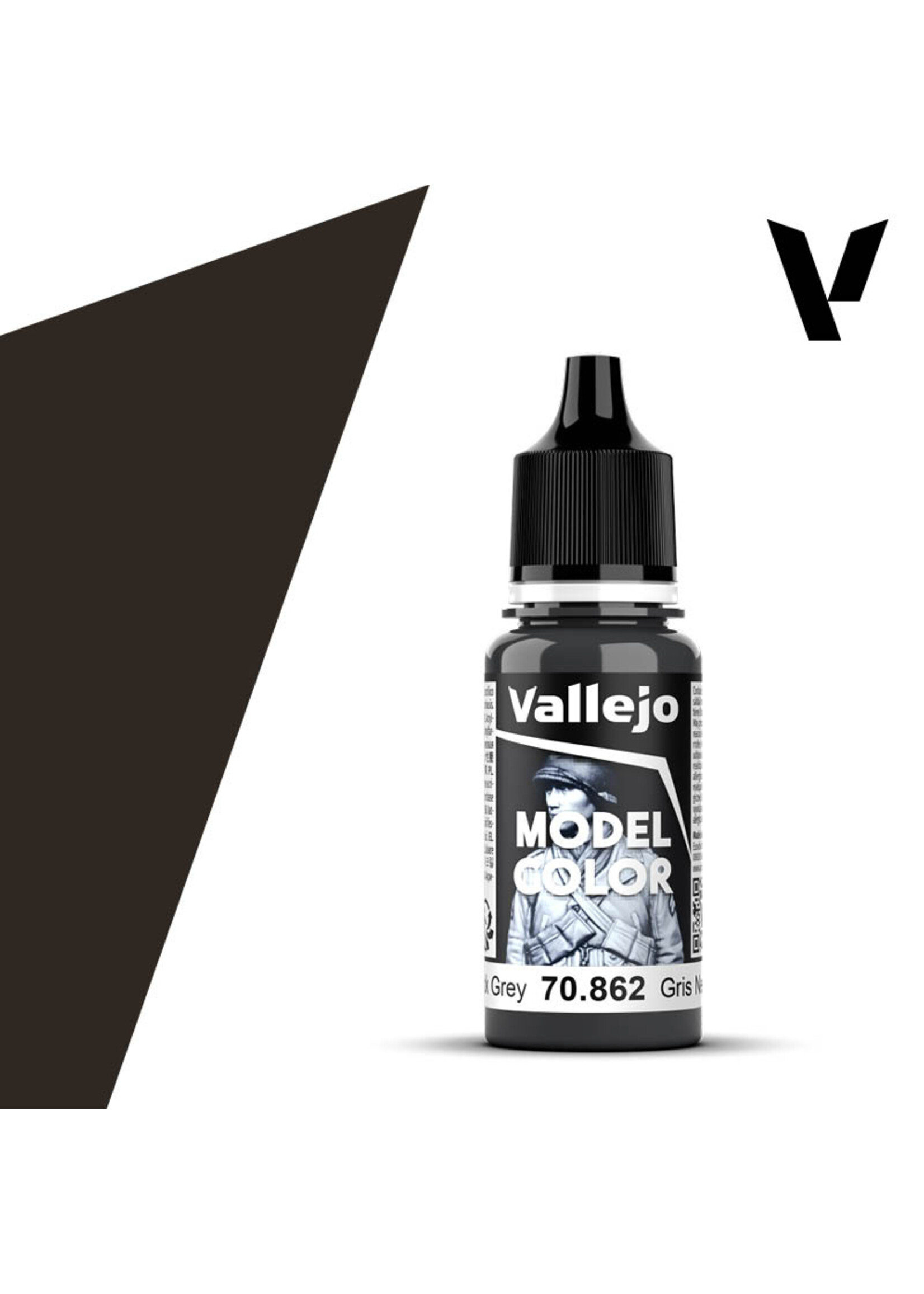 Vallejo 70.862 - Model Color Black Grey (18ml)