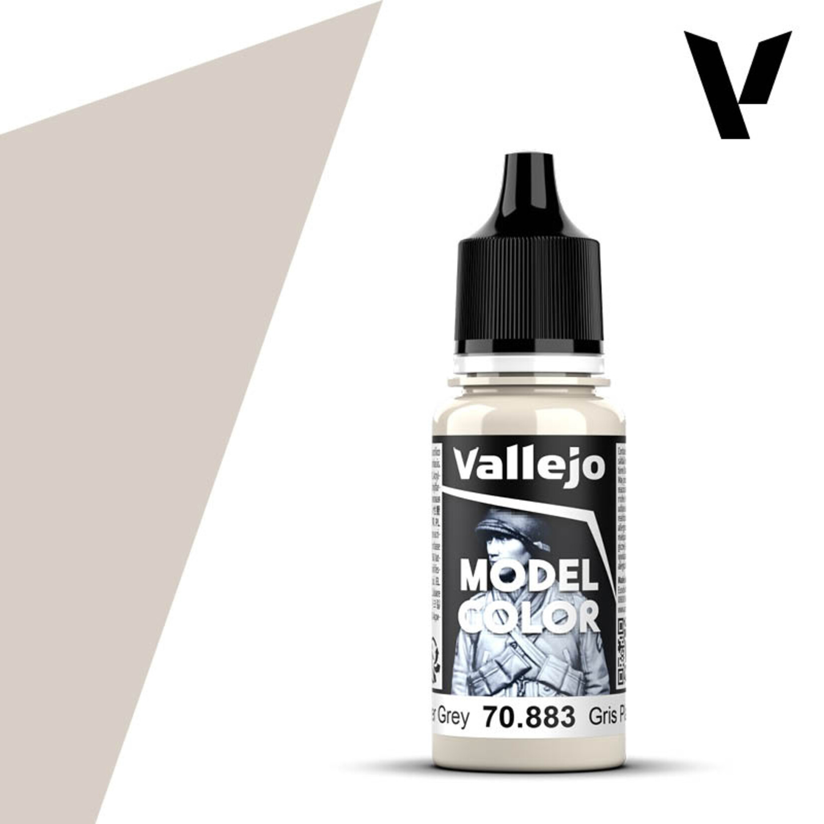 Vallejo 70.883 - Model Color Silver Grey (18ml)