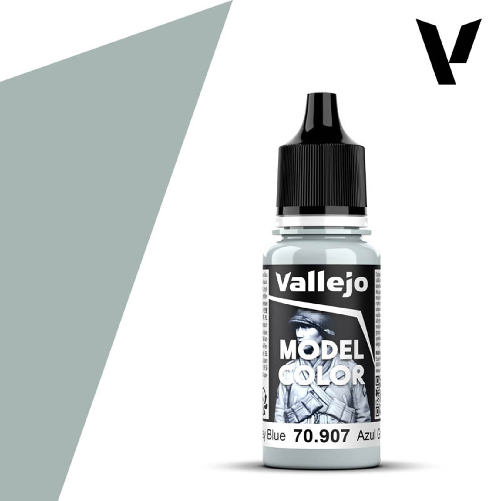 Vallejo 70.907 - Model Color Pale Grey Blue (18ml)