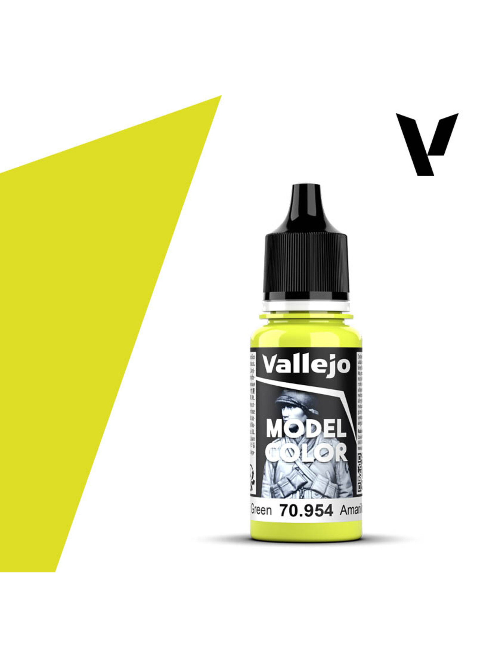 Vallejo 70.954 - Model Color Yellow Green (18ml)