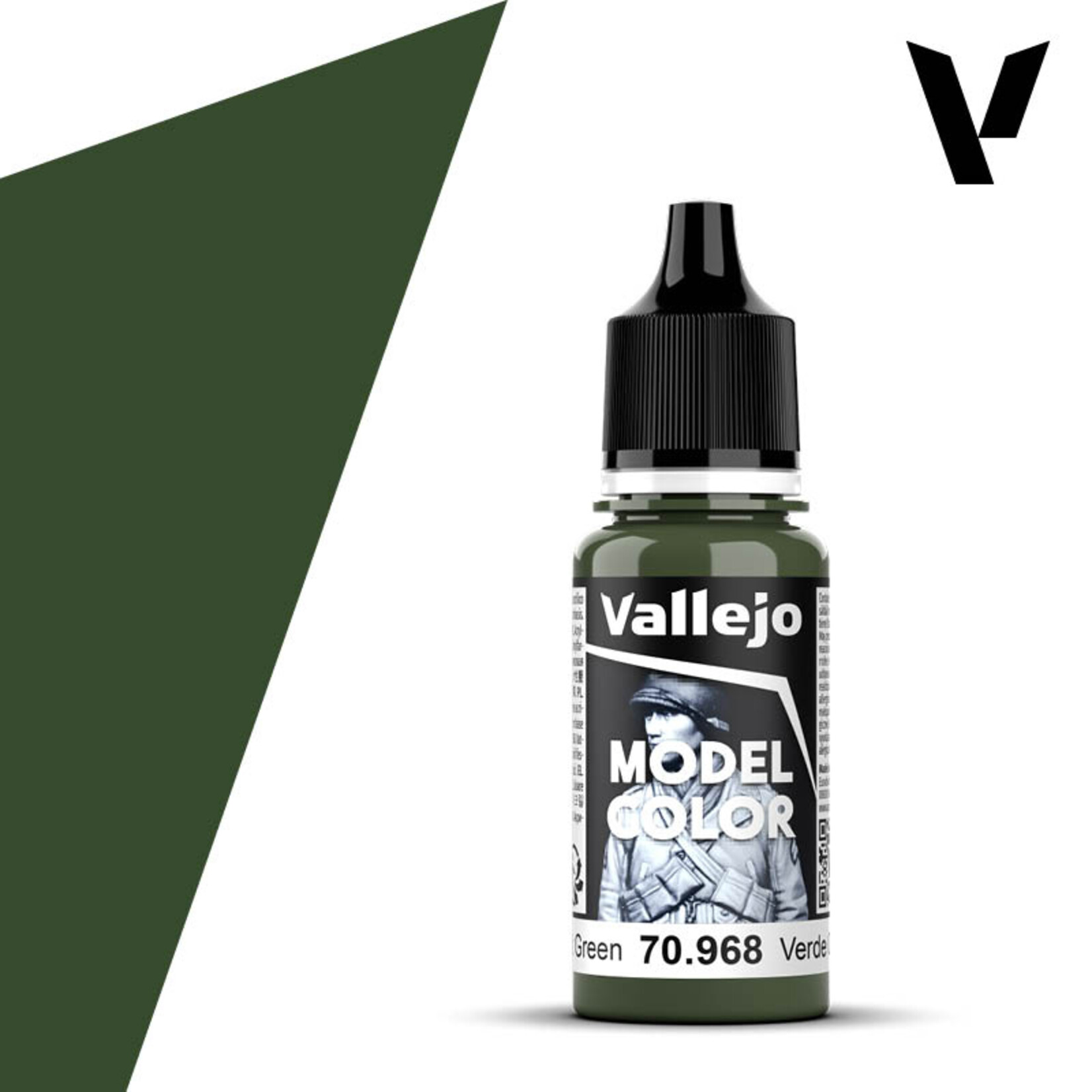 Vallejo 70.968 - Model Color Flat Green (18ml)