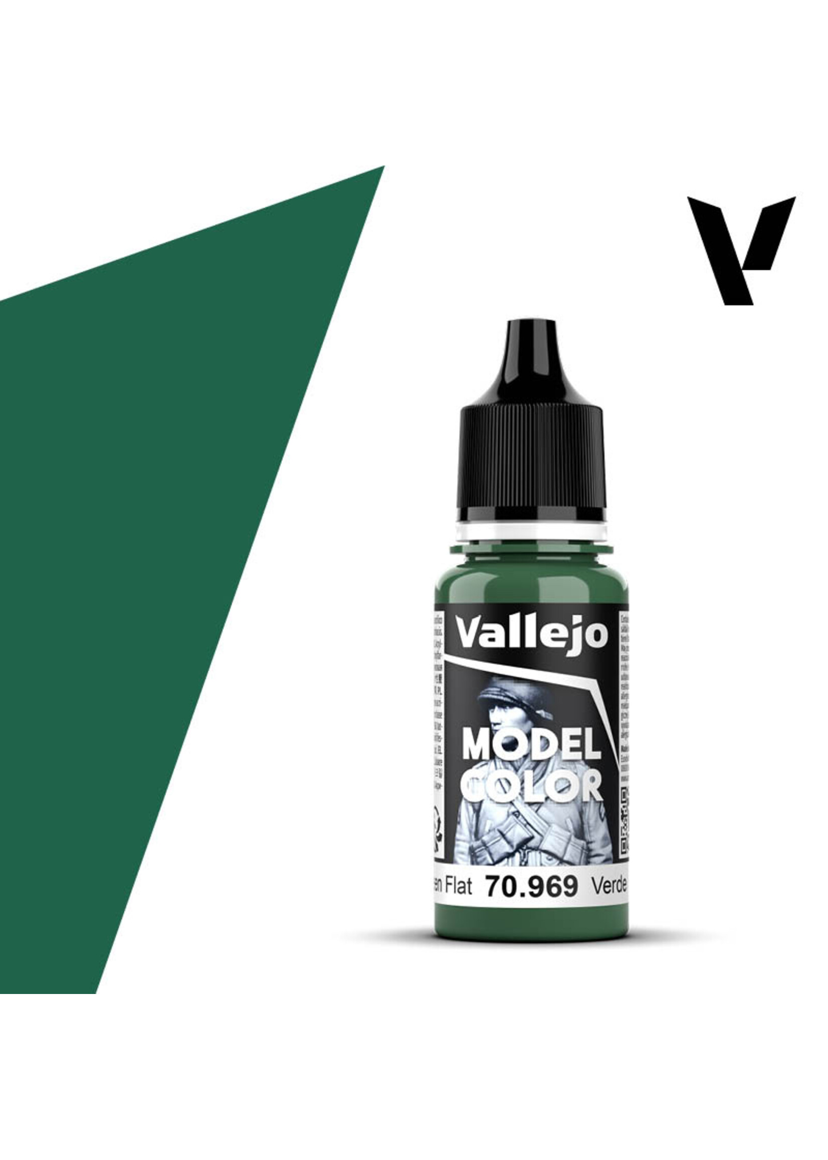 Vallejo 70.969 - Model Color Park Green Flat (18ml)