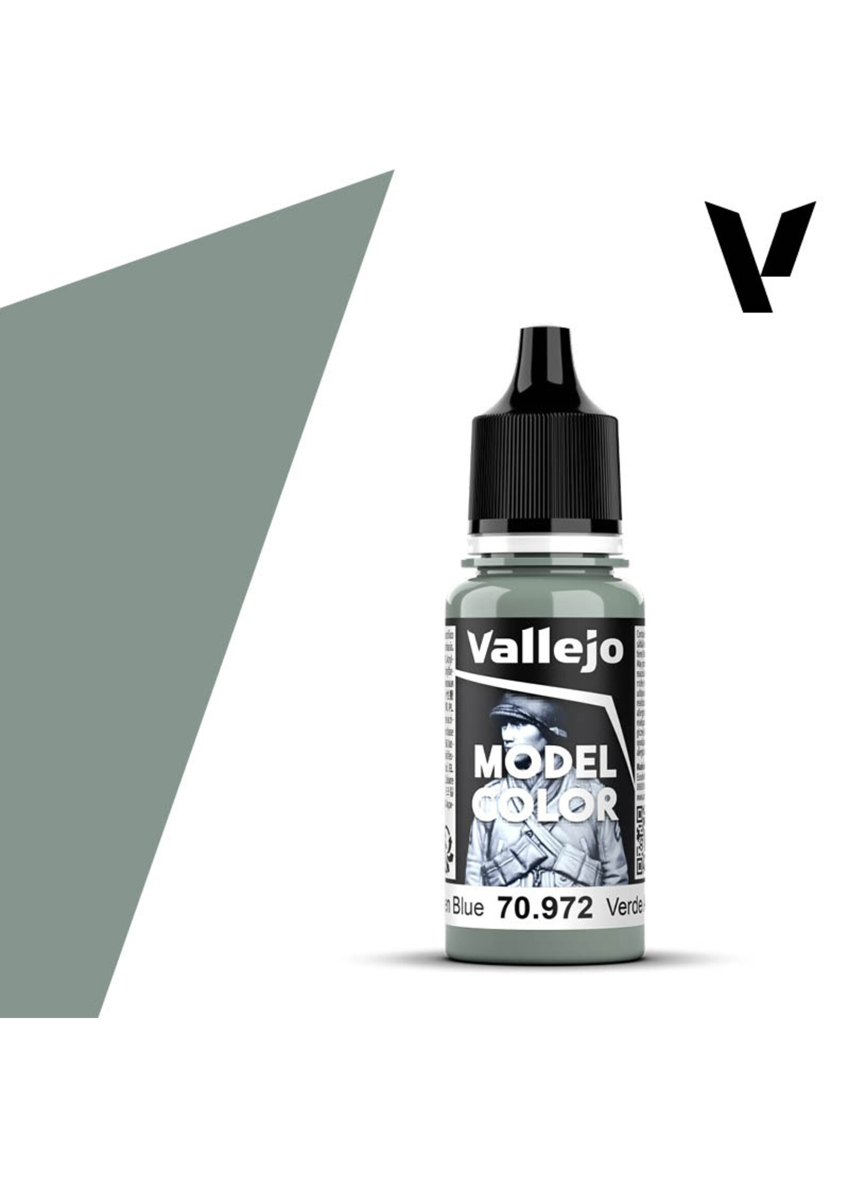 Vallejo 70.972 - Model Color Light Green Blue (18ml)