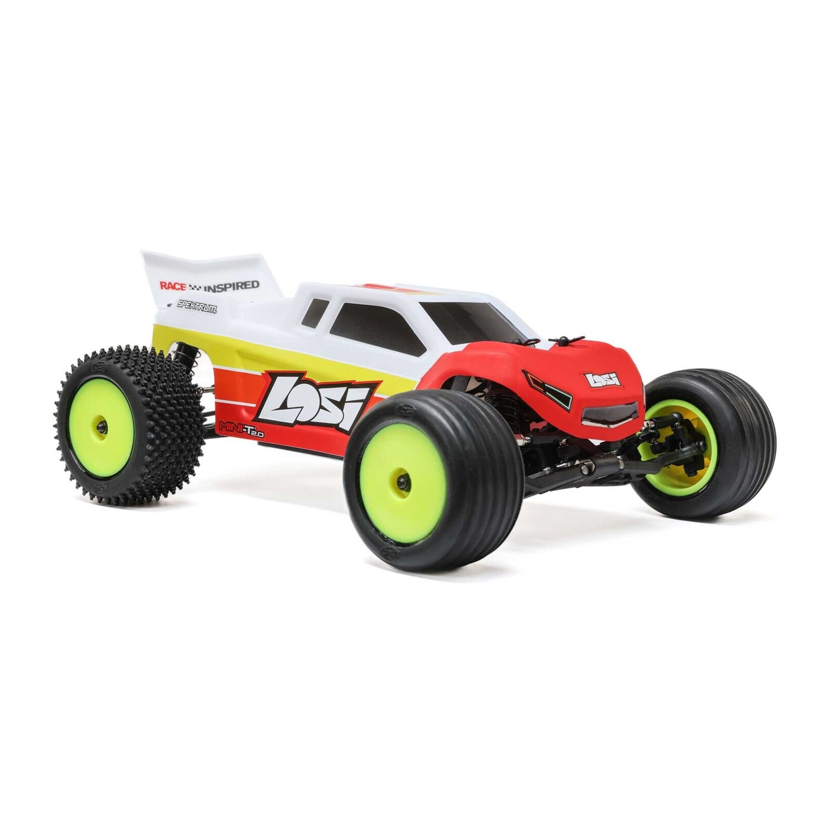 Losi 1/18 Mini-T 2.0 V2 2WD Stadium Truck RTR - Red