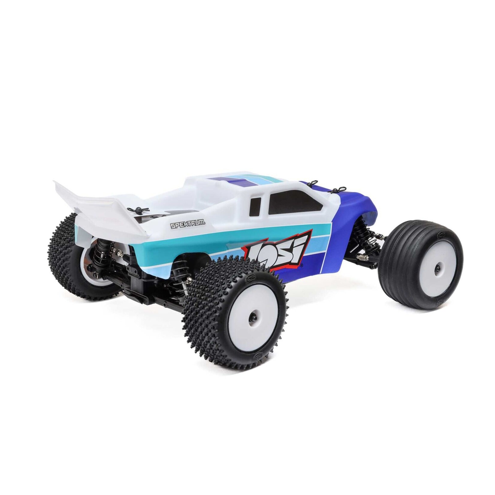 Losi 1/18 Mini-T 2.0 V2 2WD Stadium Truck RTR - Blue
