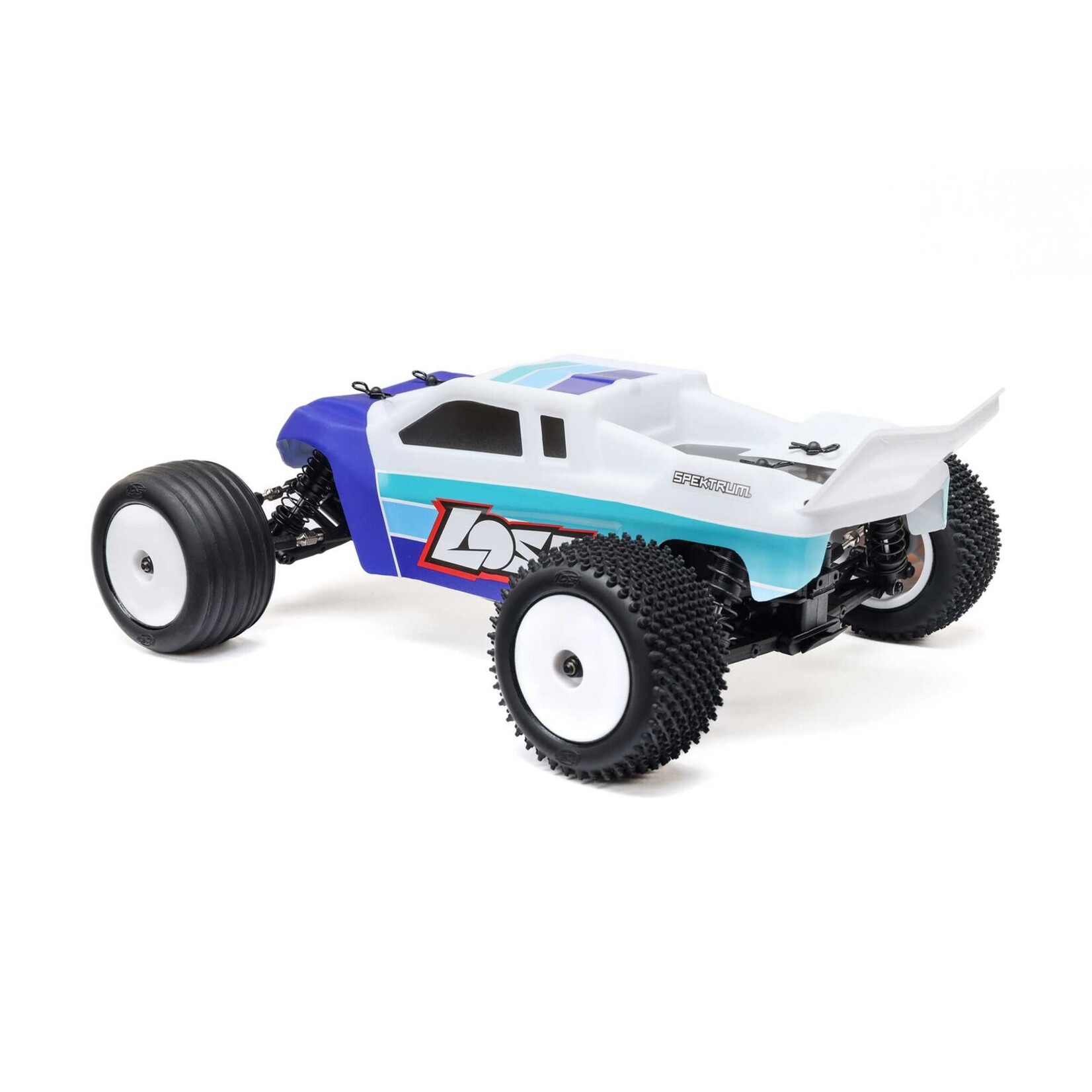 Losi 1/18 Mini-T 2.0 V2 2WD Stadium Truck RTR - Blue