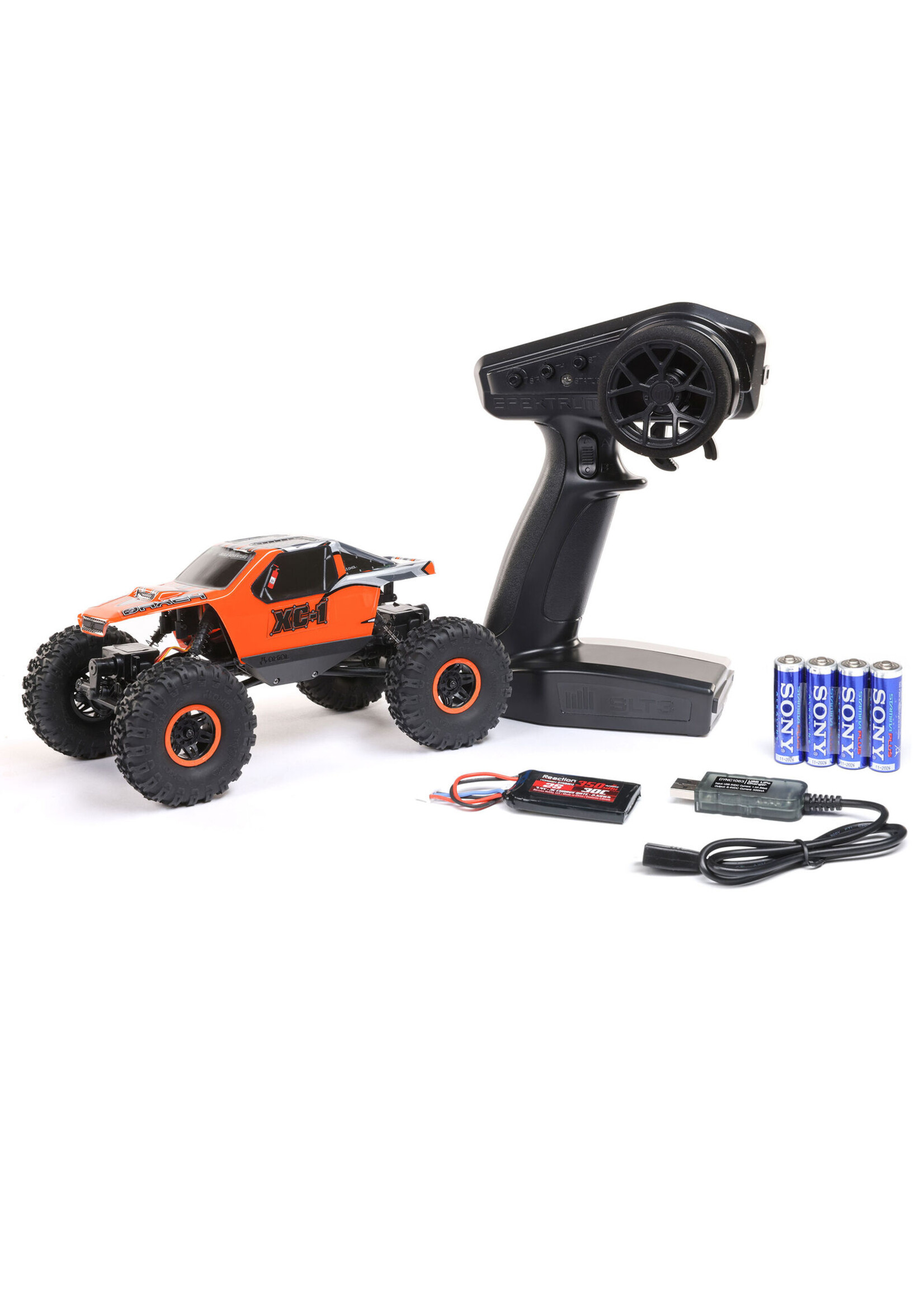 Axial 1/24 AX24 XC-1 4WS Crawler Brushed RTR - Orange
