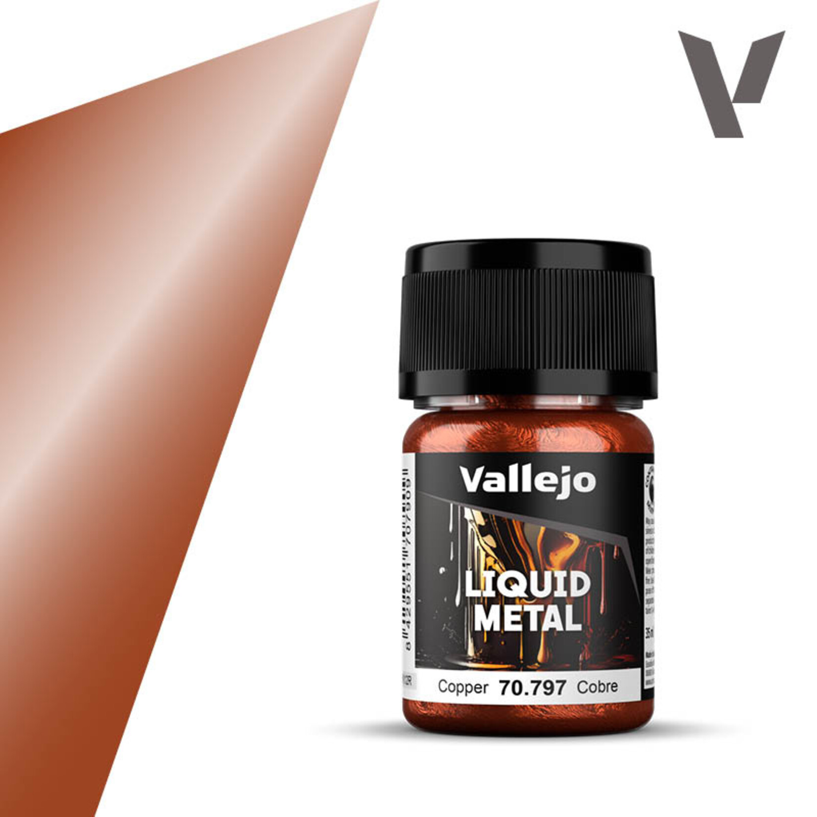 Vallejo VLJ 70.797 - Metallic Liquid Copper (35ml)